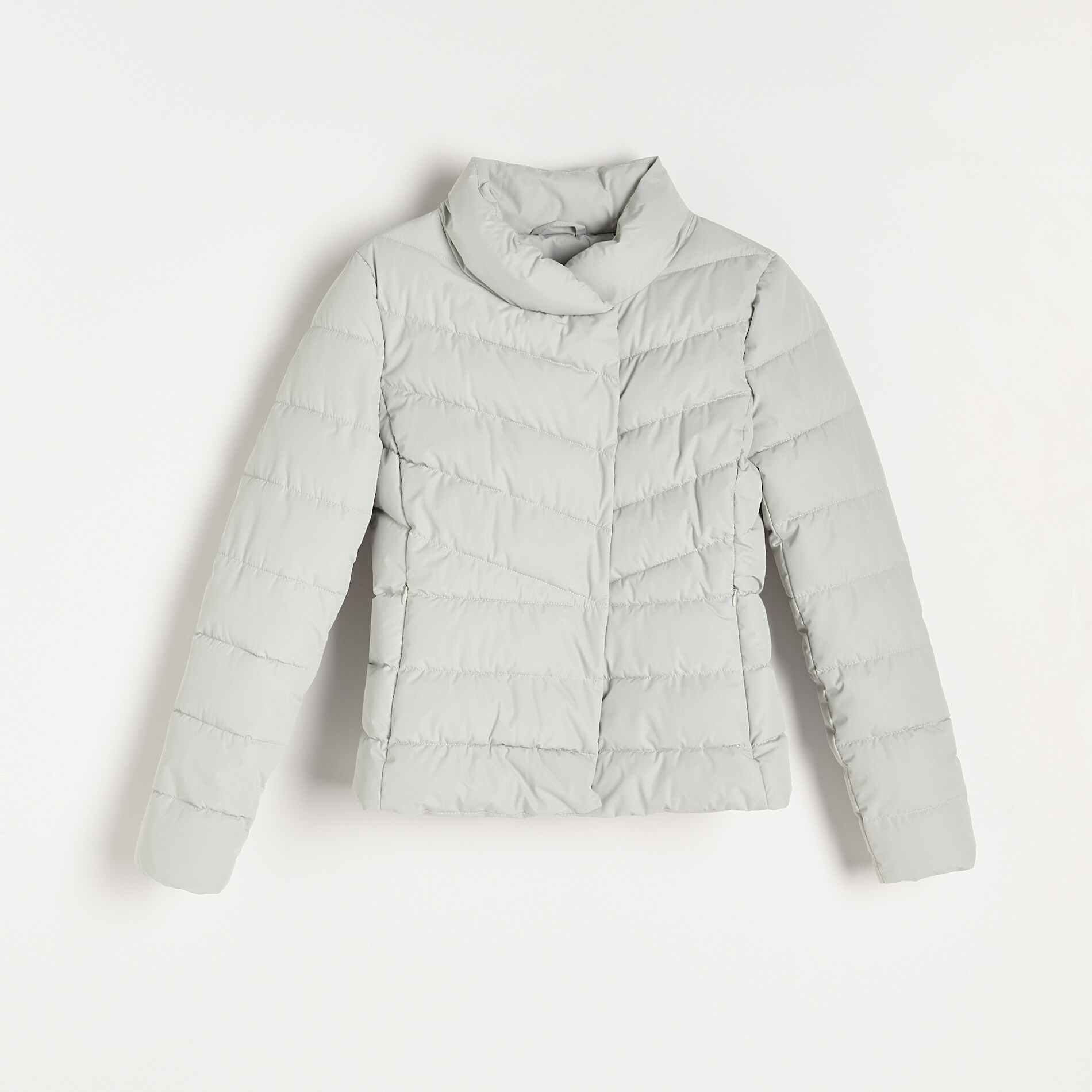 Prešívaná bunda so stojačikom