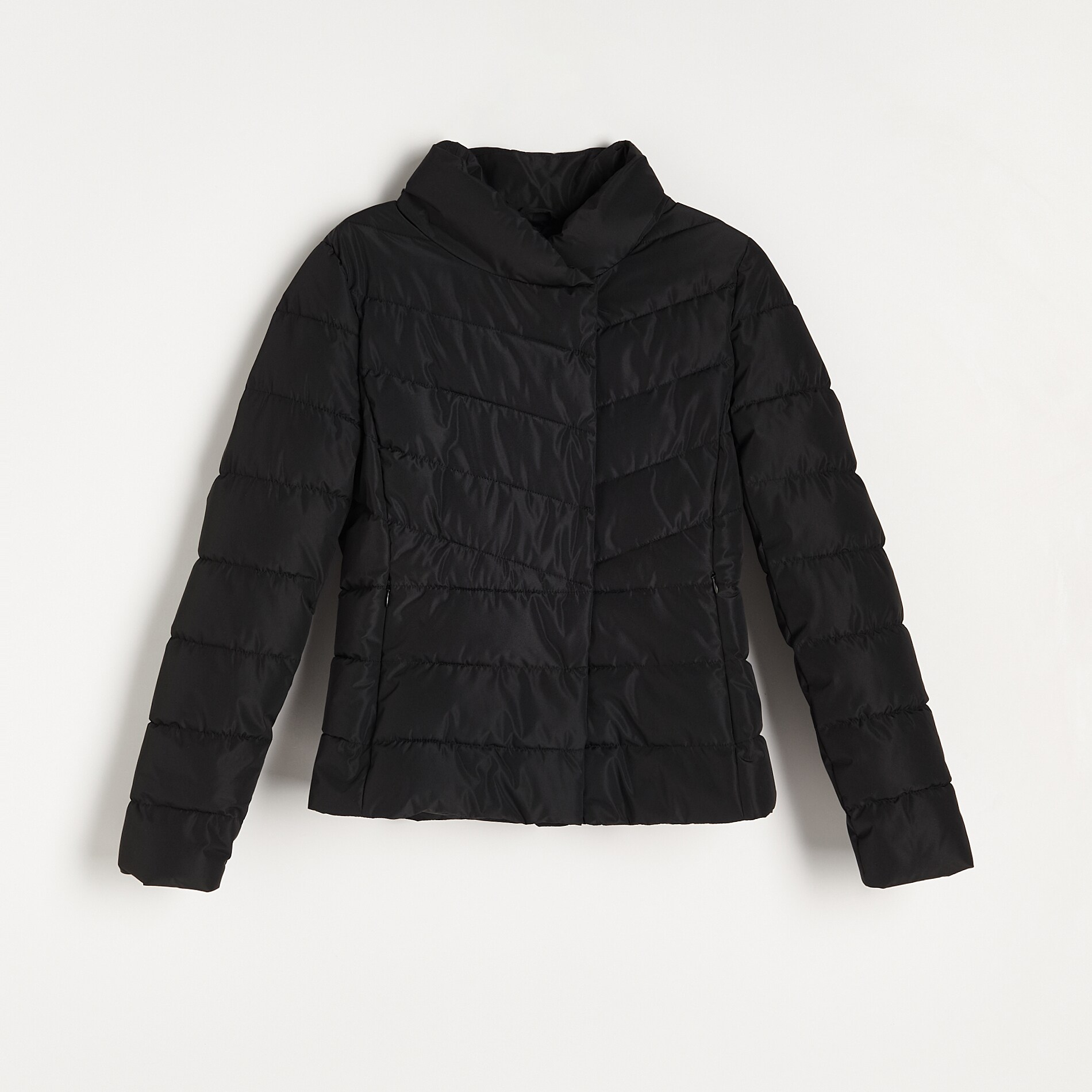 Prešívaná bunda so stojačikom