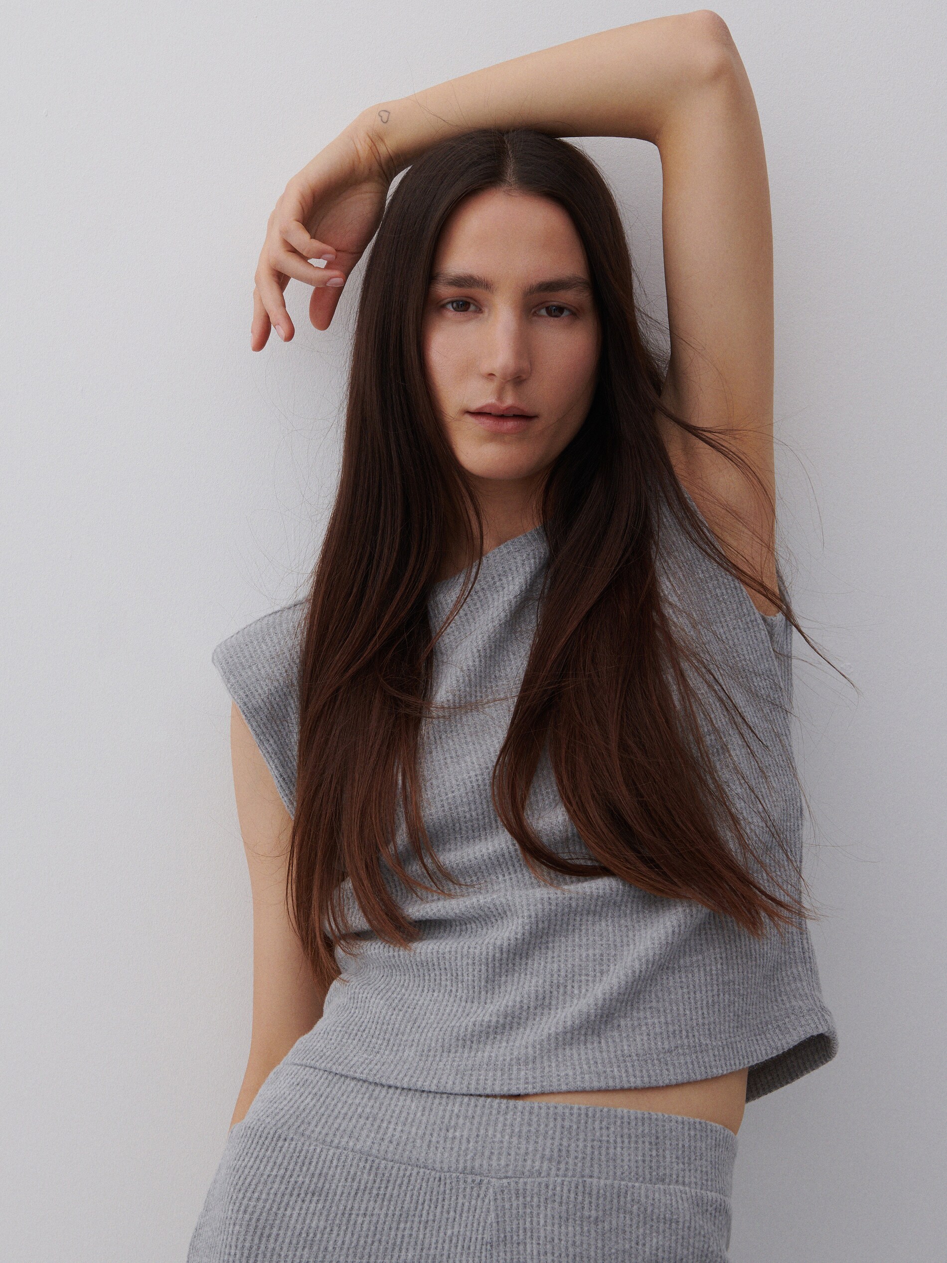 Štruktúrovaná úpletová blúzka