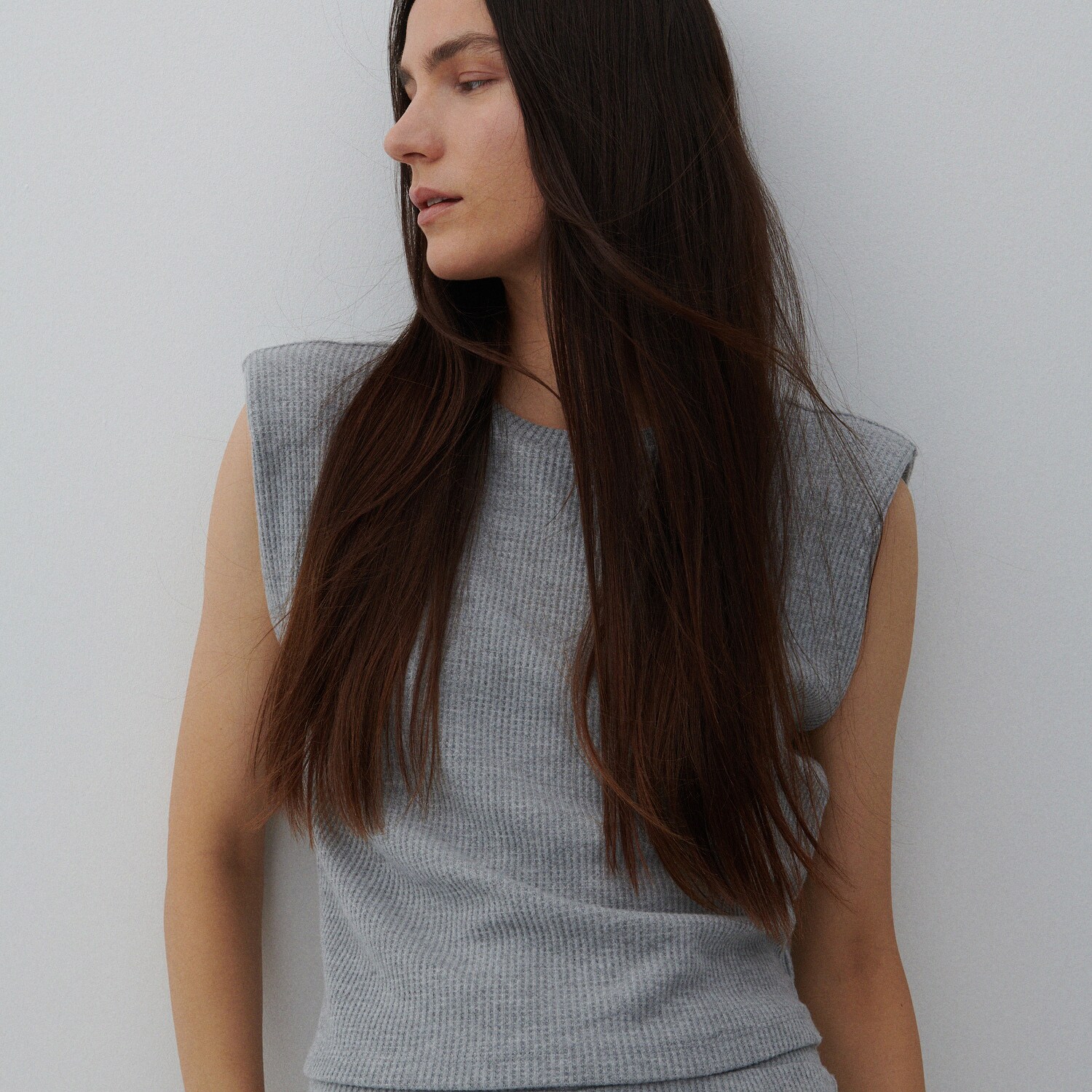 Štruktúrovaná úpletová blúzka