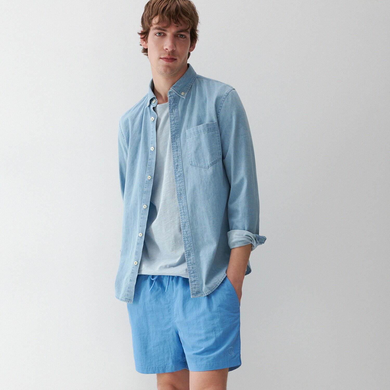 Plážové šortky z recyklovanej látky