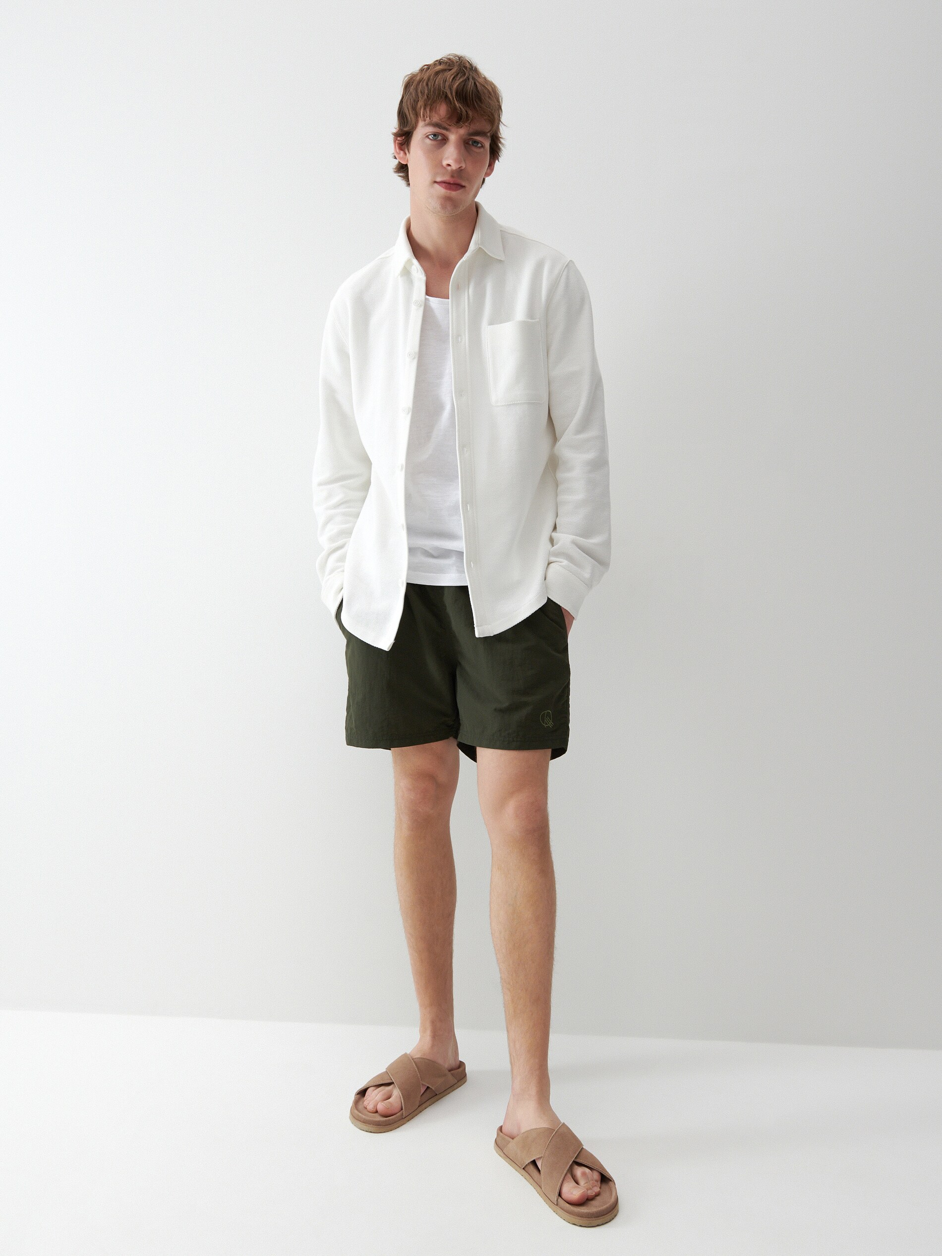 Plavkové šortky z recyklovanej látky