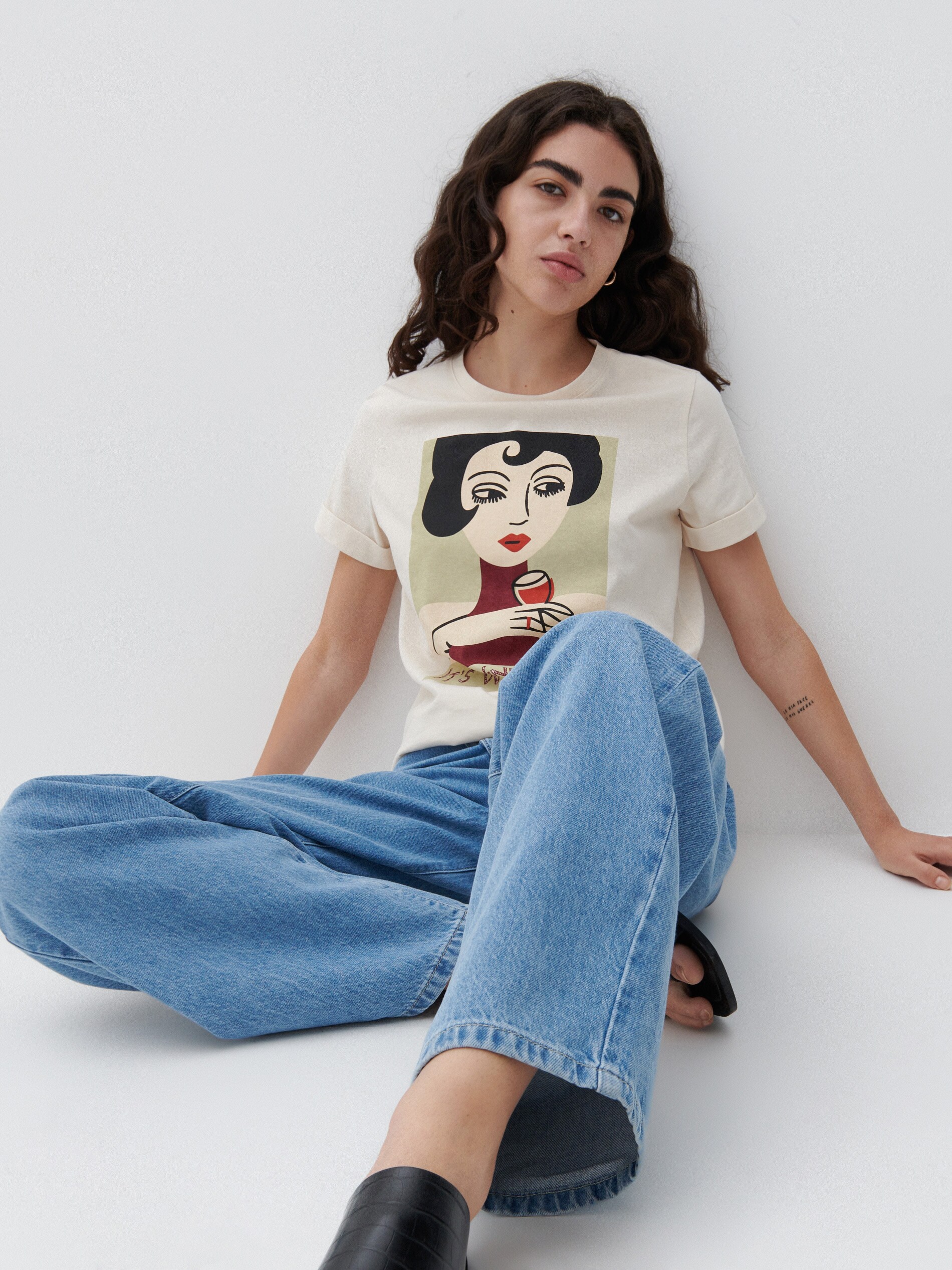 Bavlnené tričko s potlačou