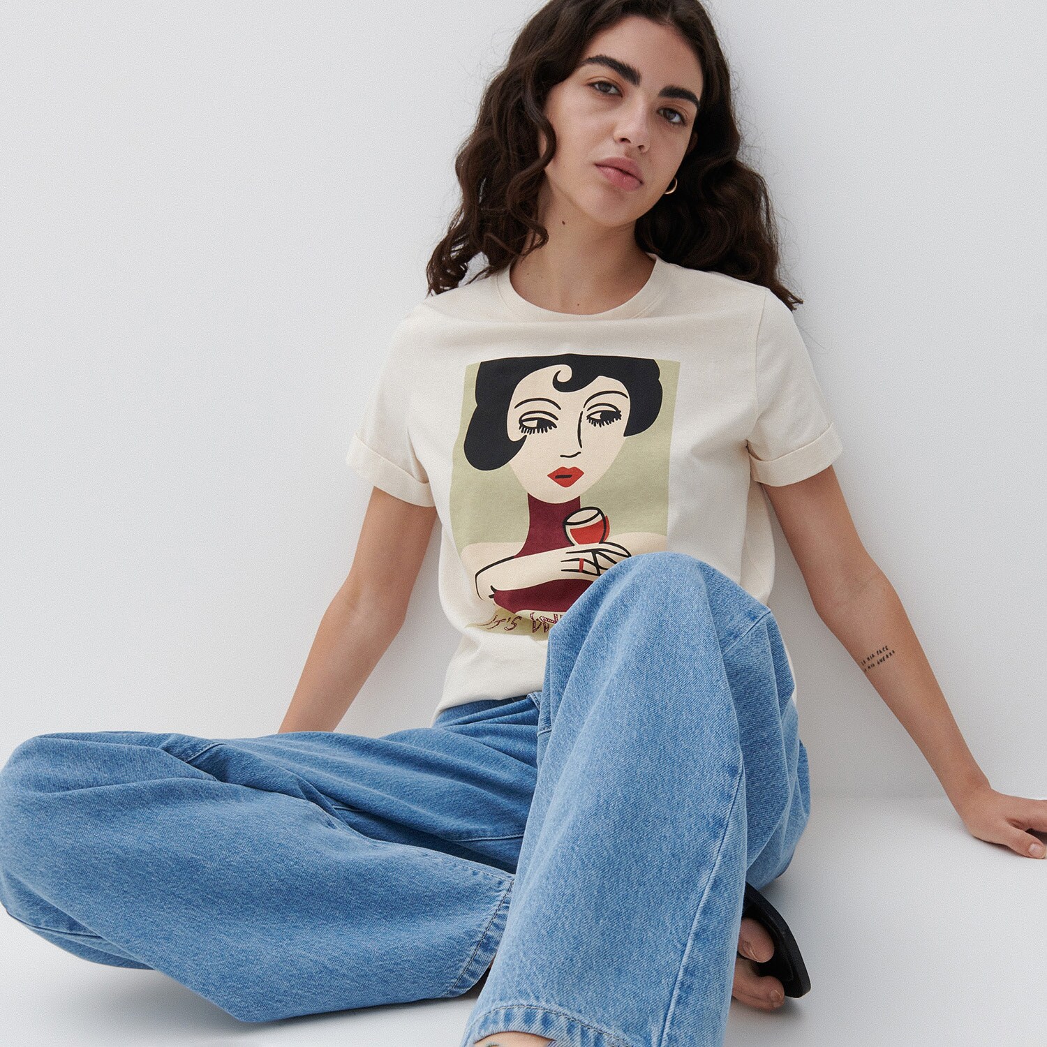 Bavlnené tričko s potlačou