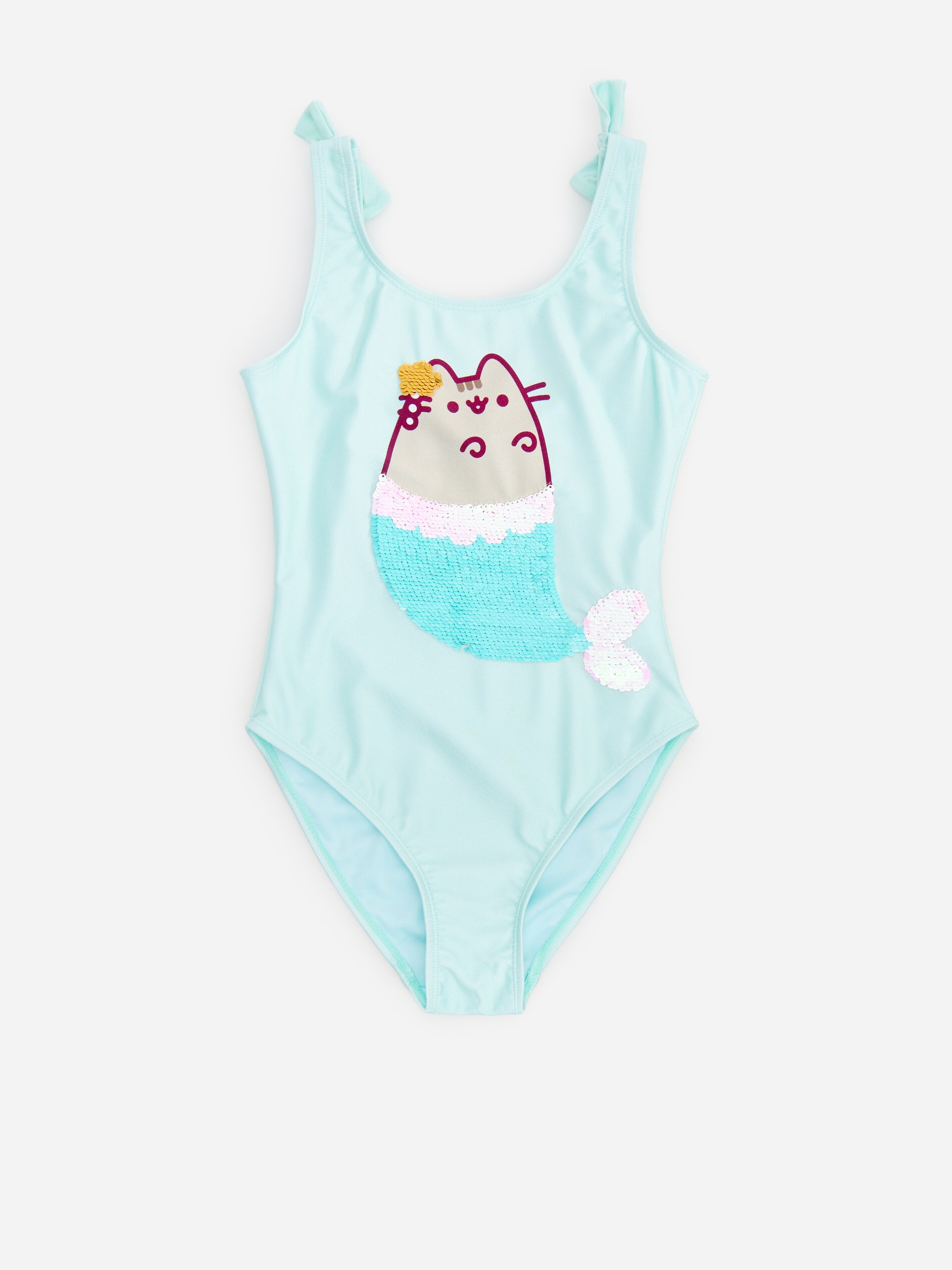 Plavky s aplikáciou Pusheen