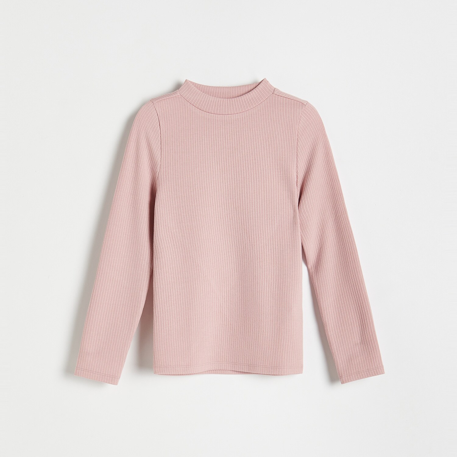 Reserved – Bluză din tricot striat – Roz Reserved imagine noua gjx.ro