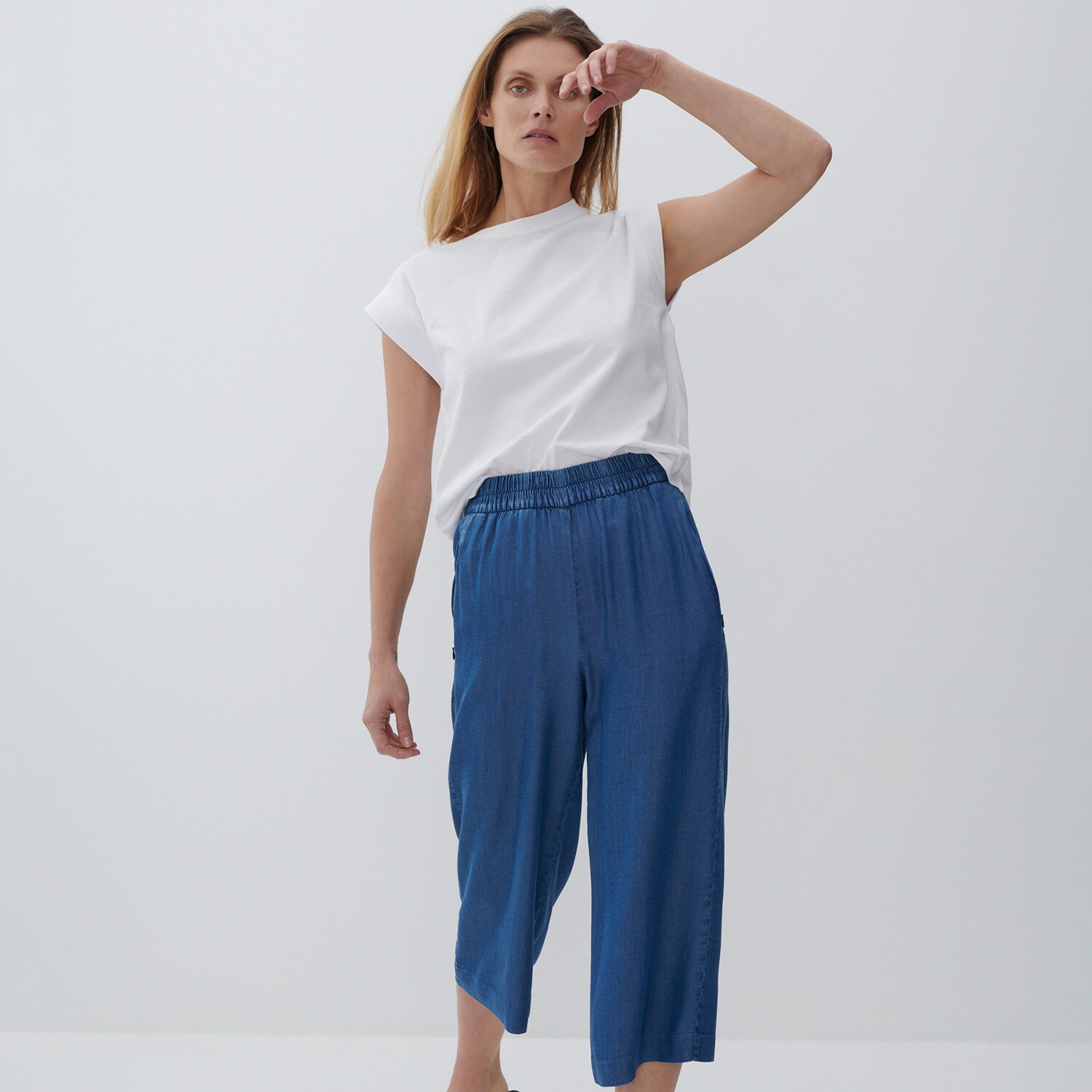 Ladies` jeans trousers