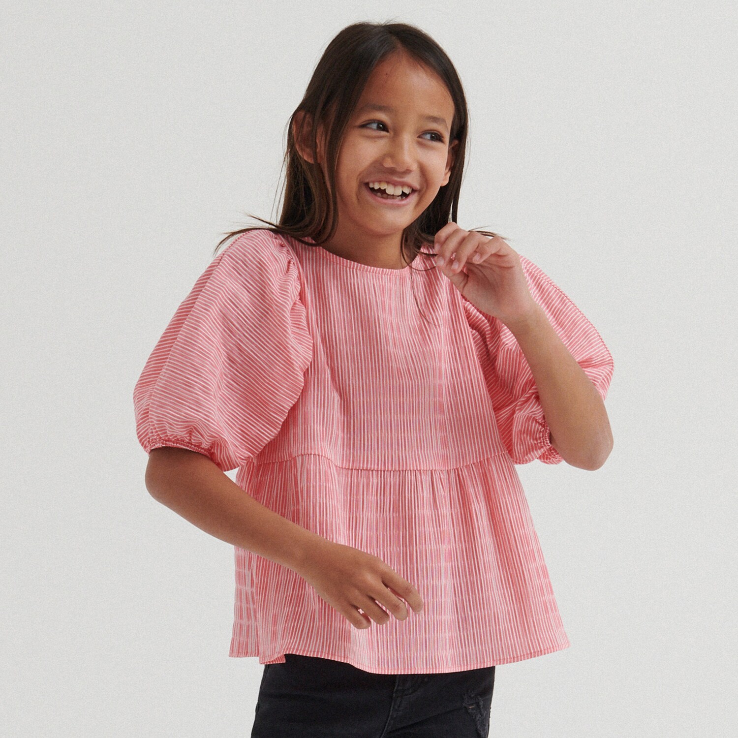 Blúzka s pufovanými rukávmi