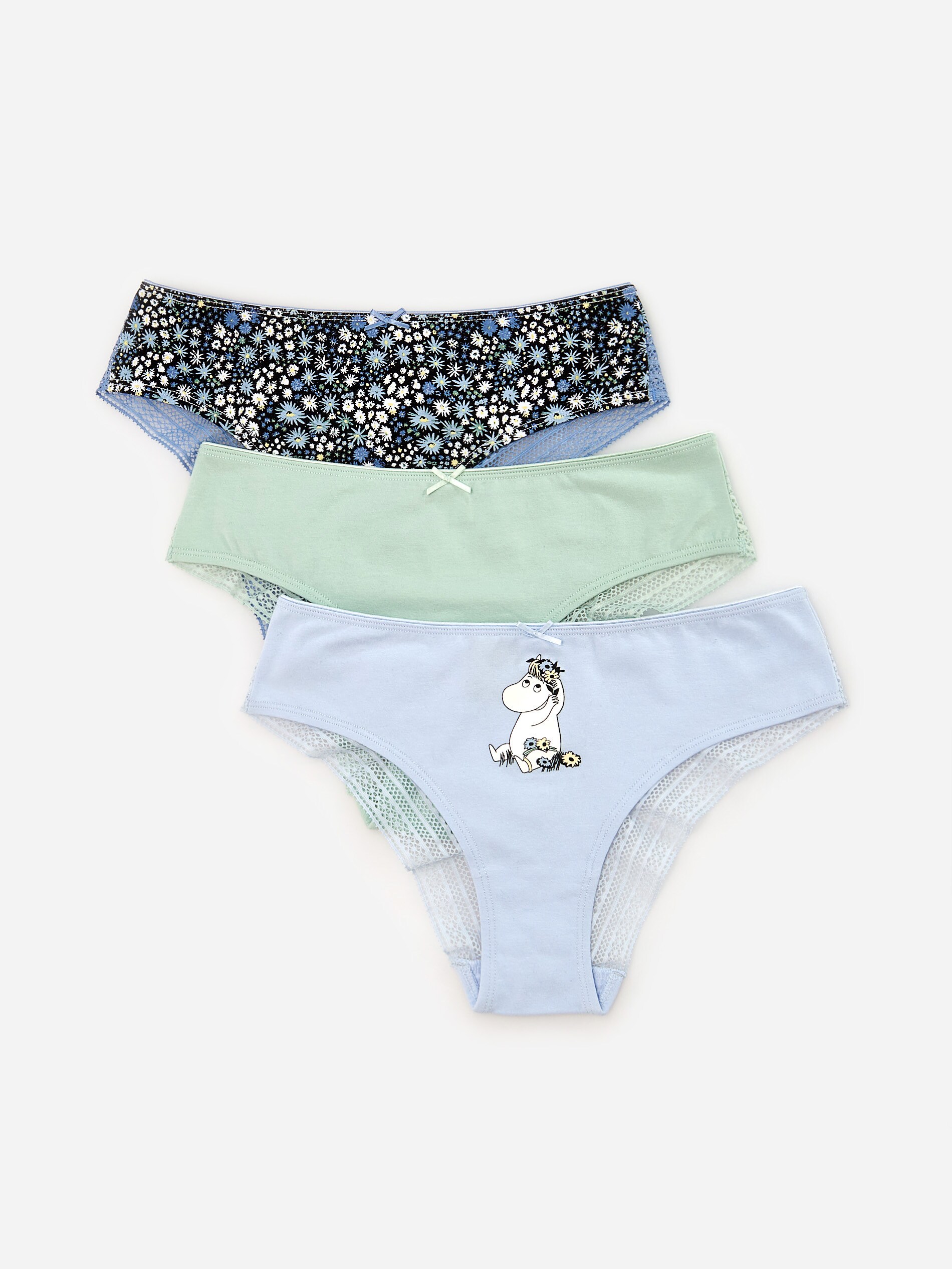 Súprava 3 nohavičiek The Moomins