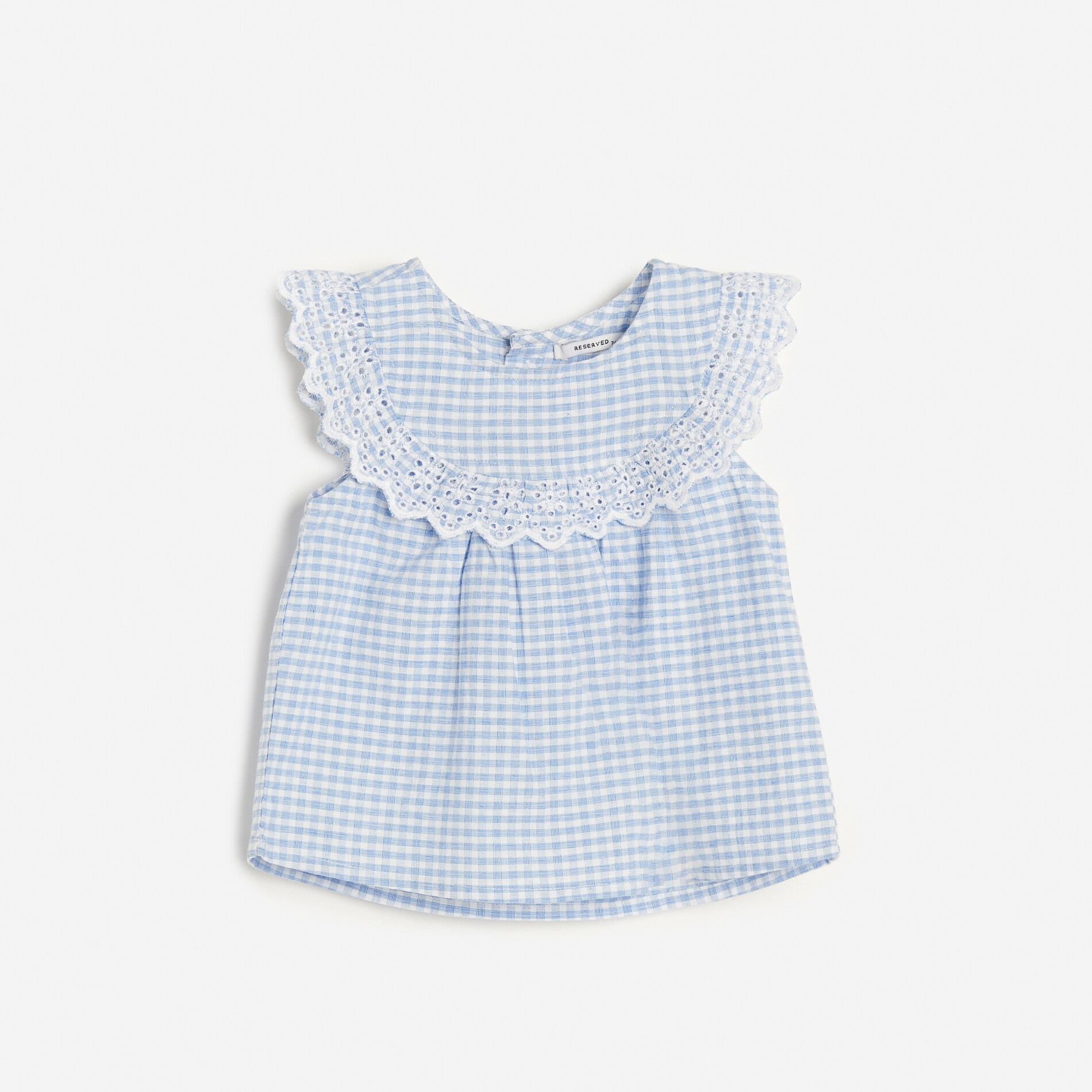 Blúzka s anglickou výšivkou