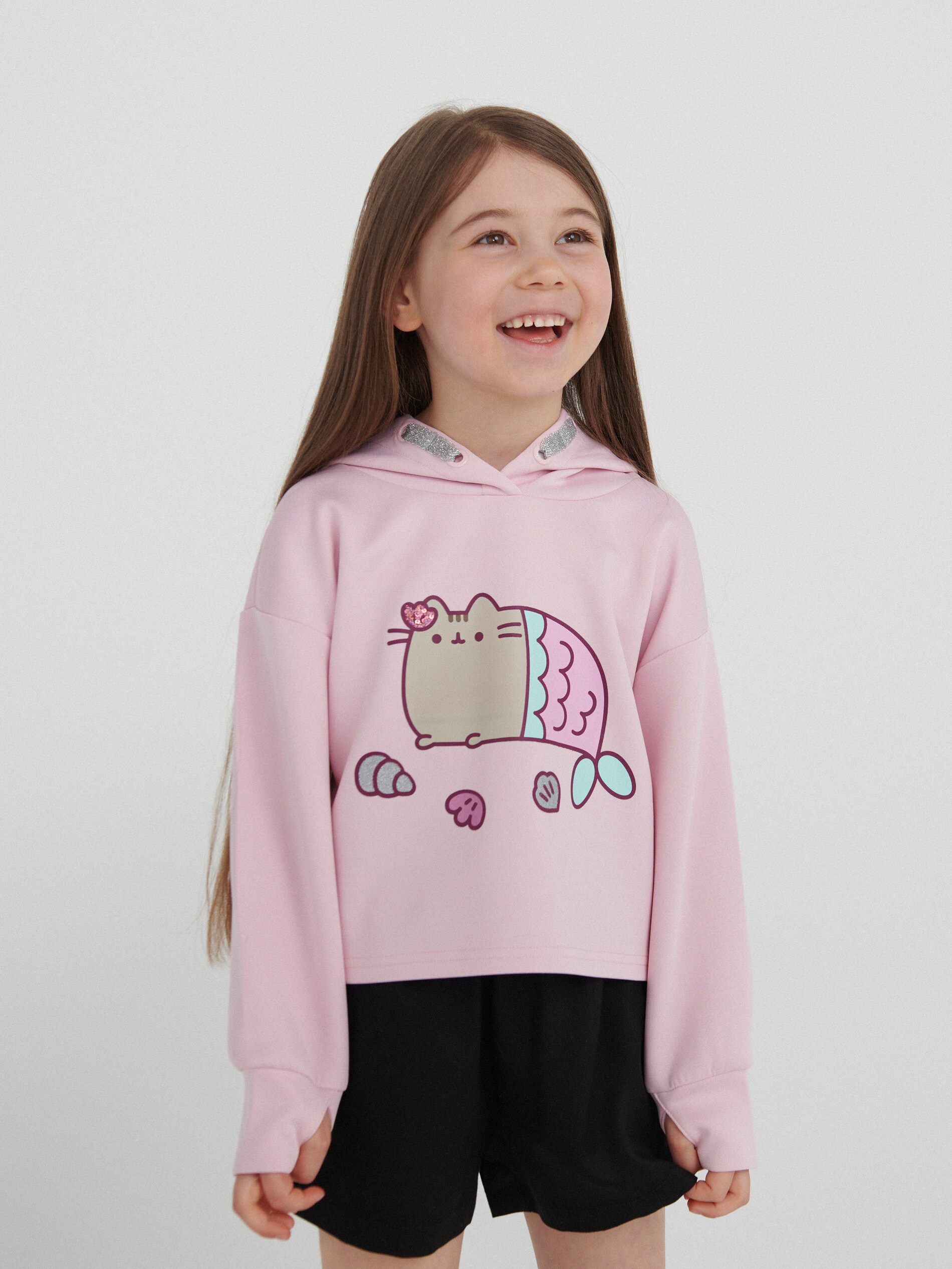 Mikina s kapucňou Pusheen