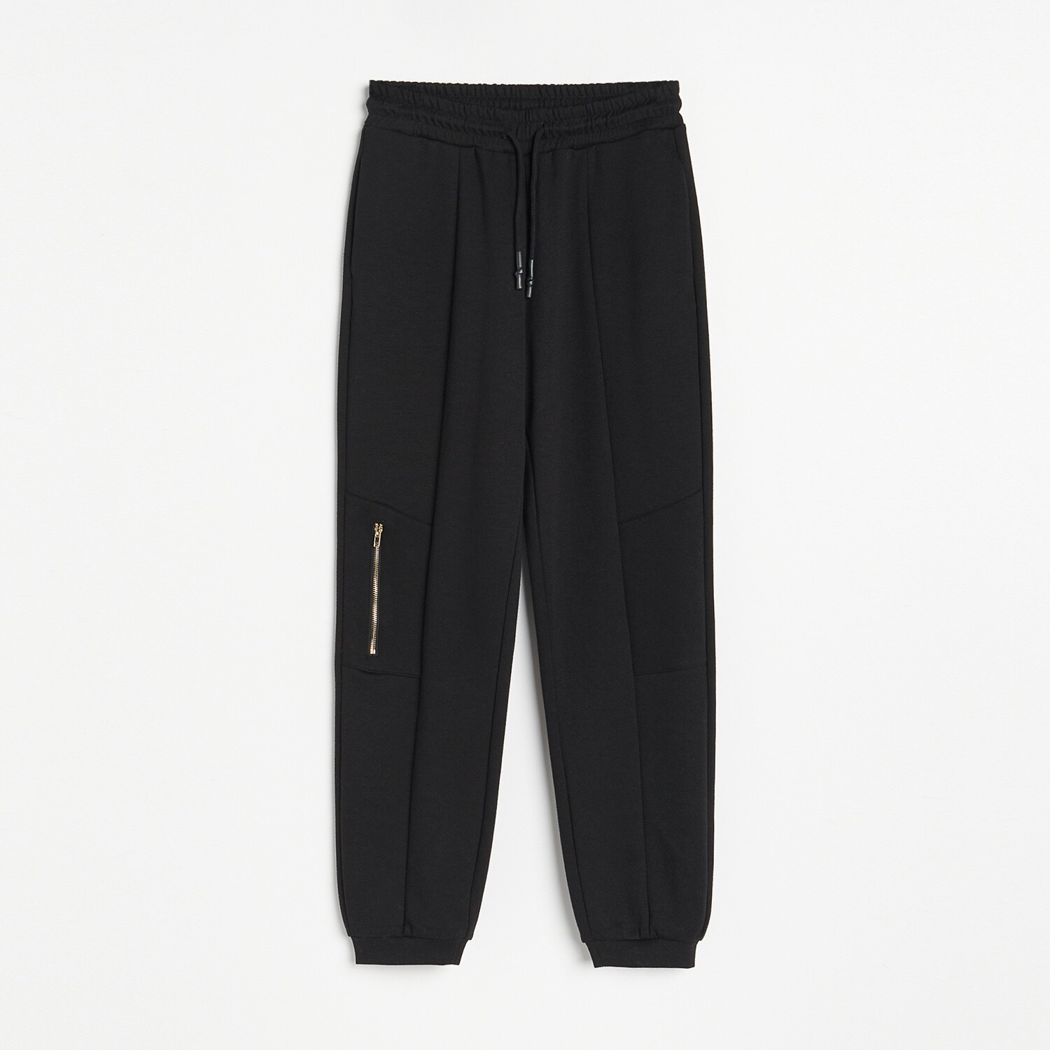 Úpletové nohavice s elastickým pásom