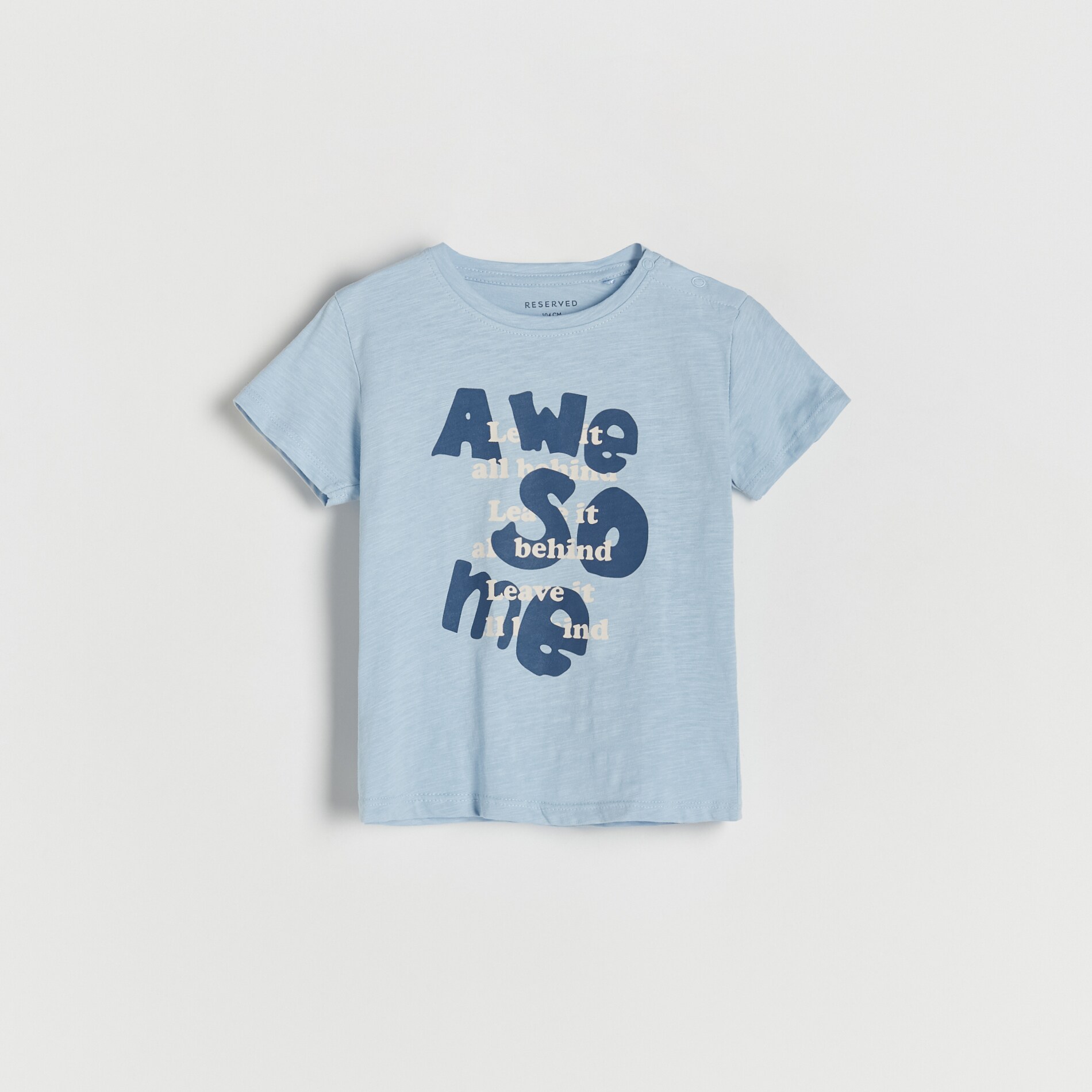 Reserved – Boys` t-shirt – Albastru reserved imagine noua 2022