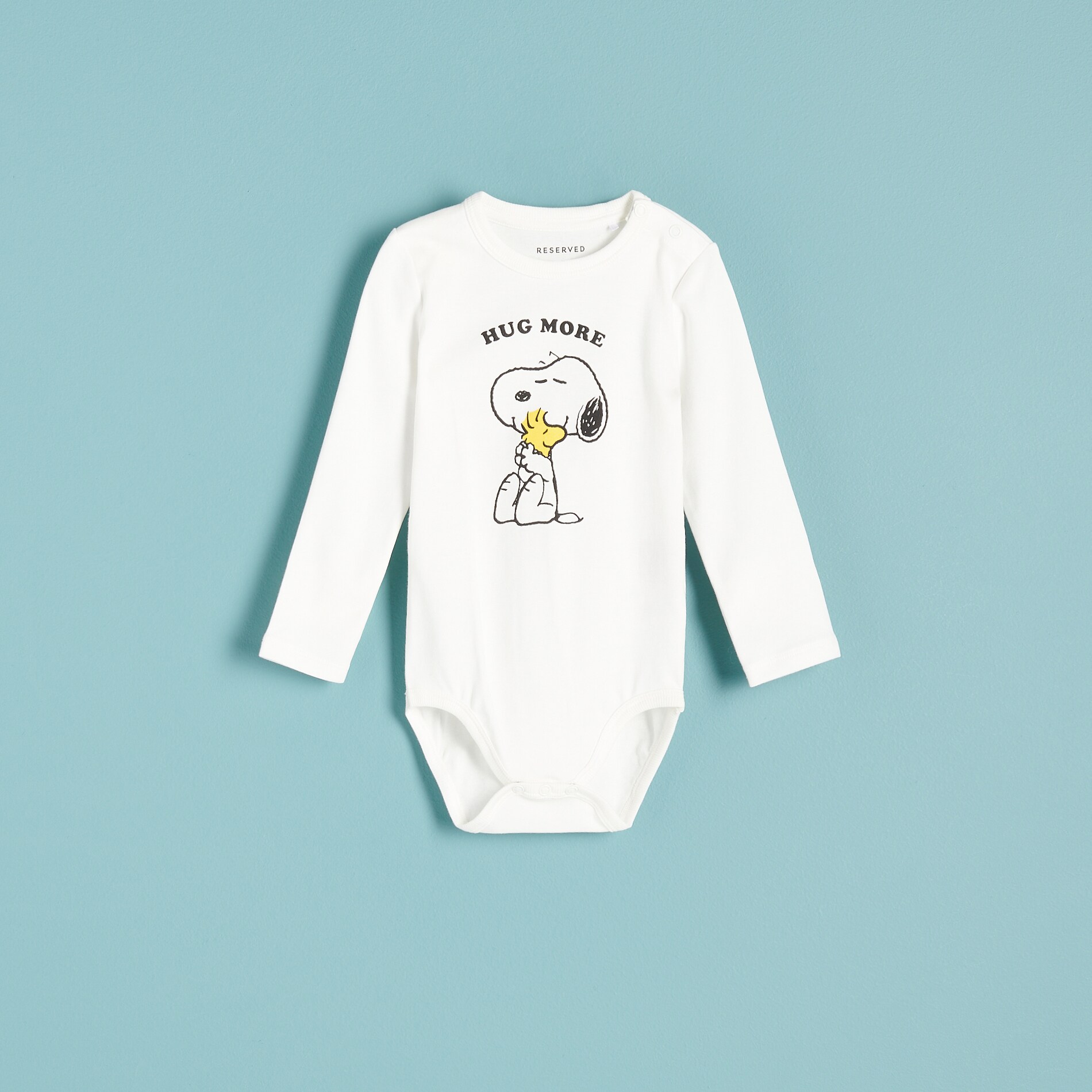 Reserved – Babies` body suit – Ivory reserved imagine noua 2022