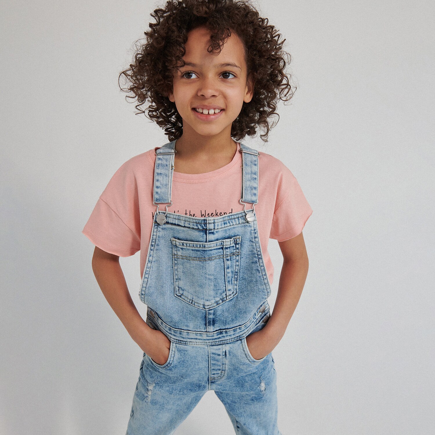 Denimové nohavice na traky