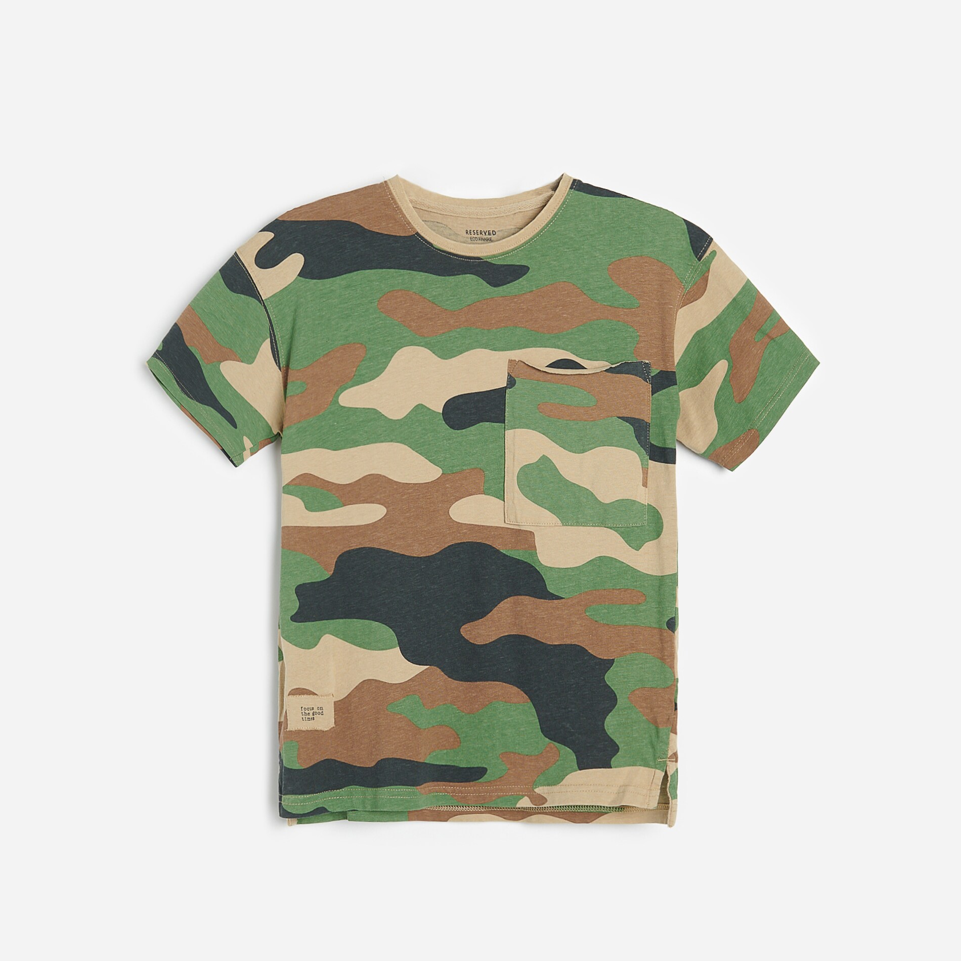 Army tričko s vreckom