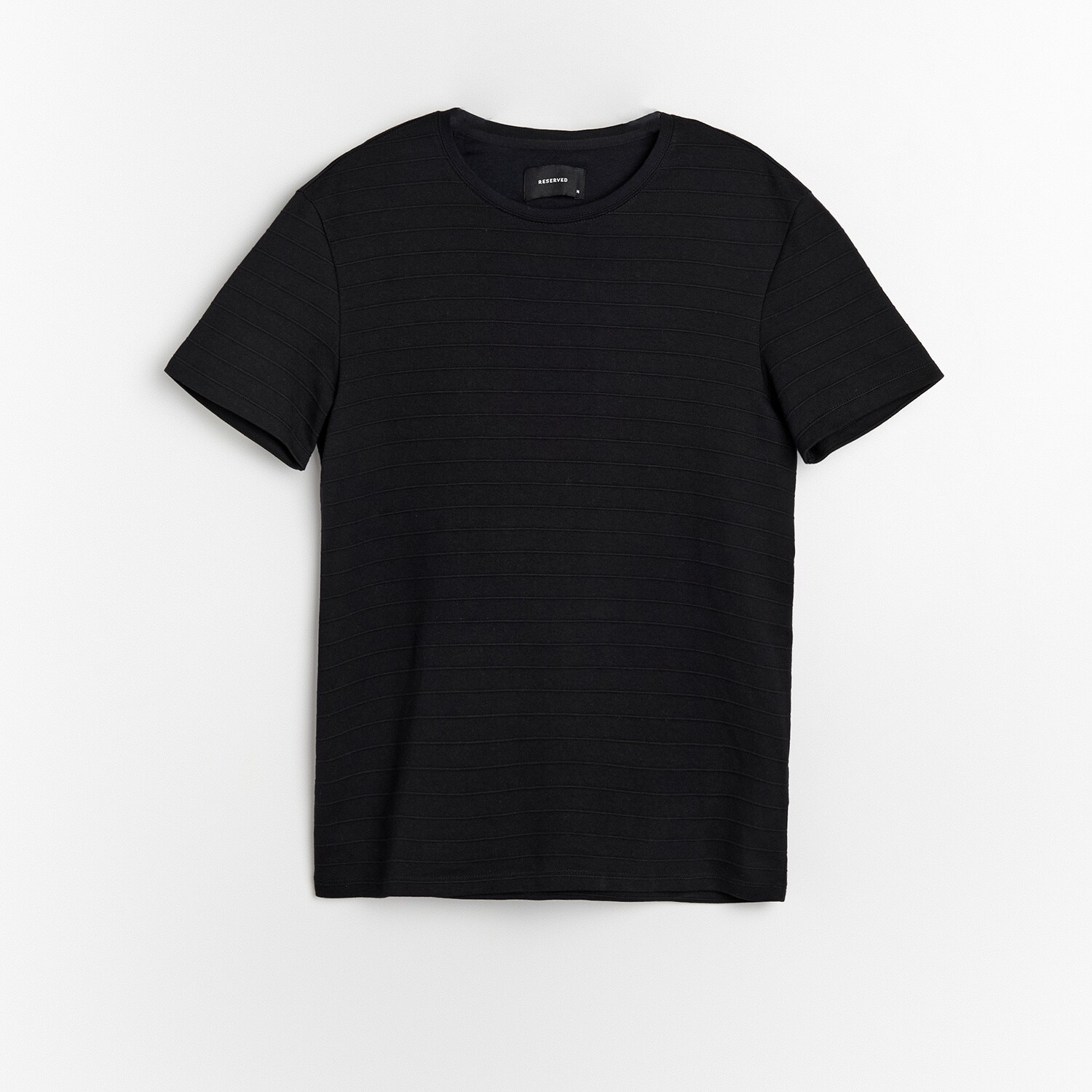 Tričko z prúžkovaného úpletu