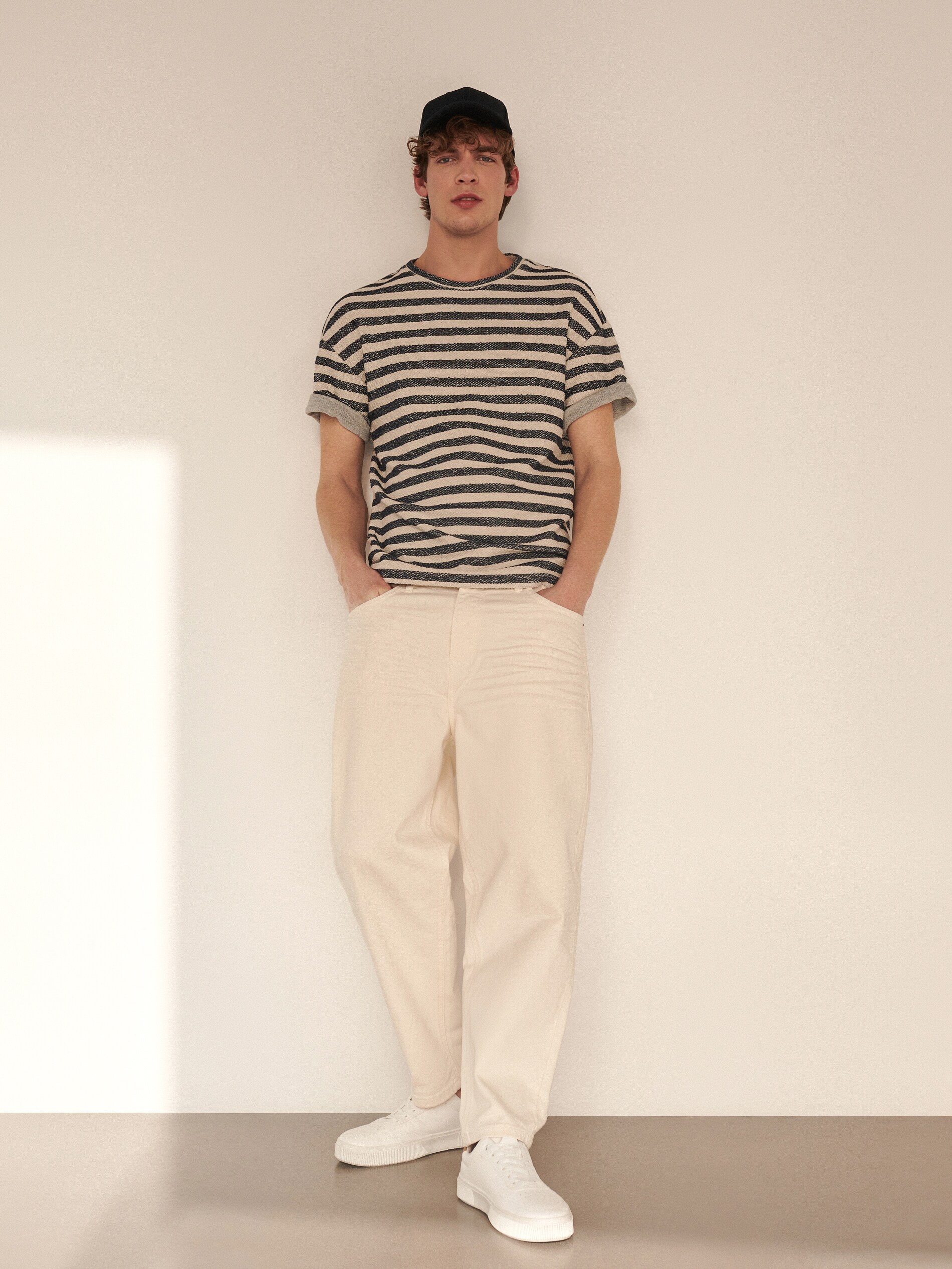 Basic pásikavé tričko