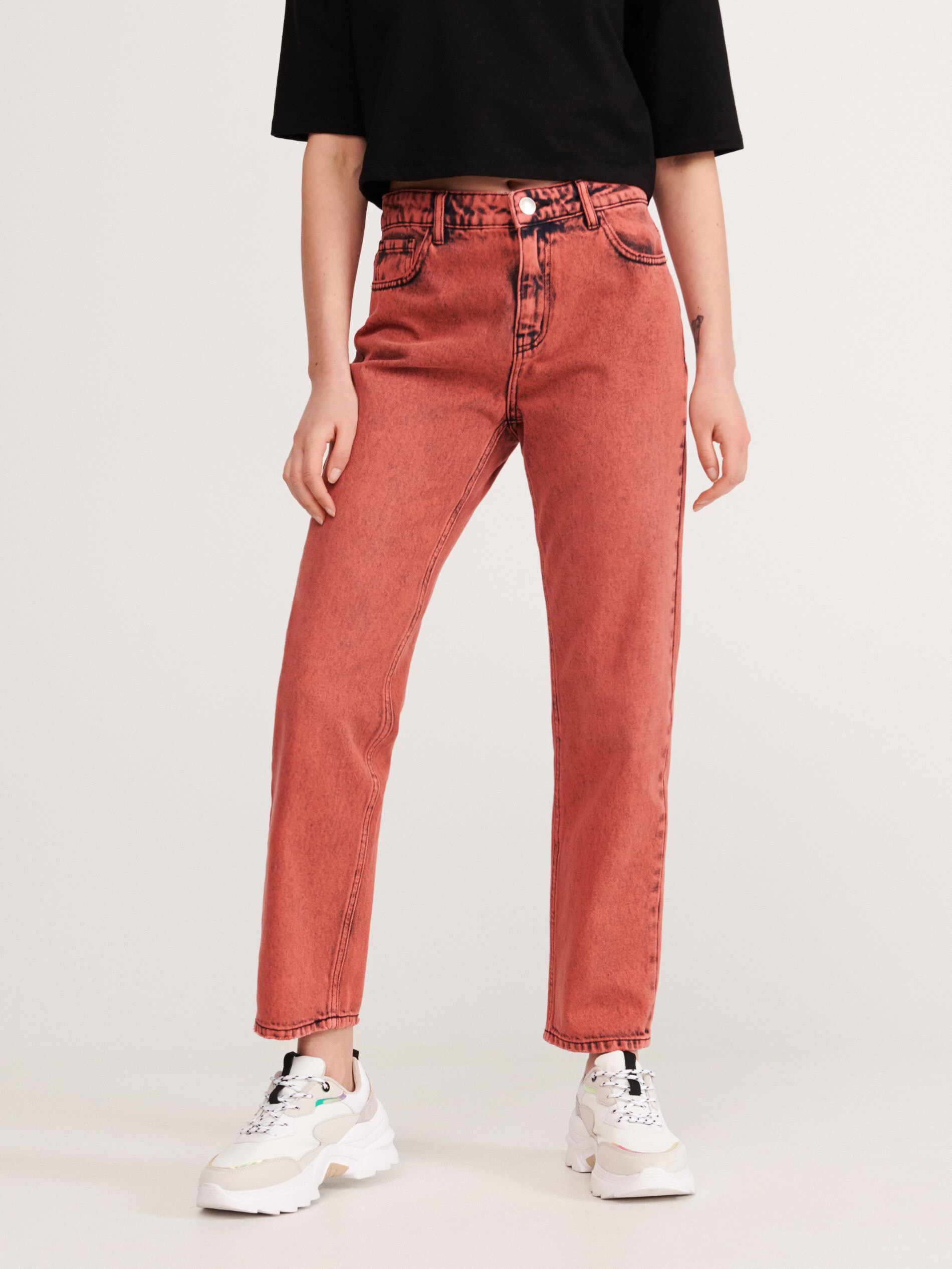 Jeansy z prostymi nogawkami - inny - YB492-29J - RESERVED - 2