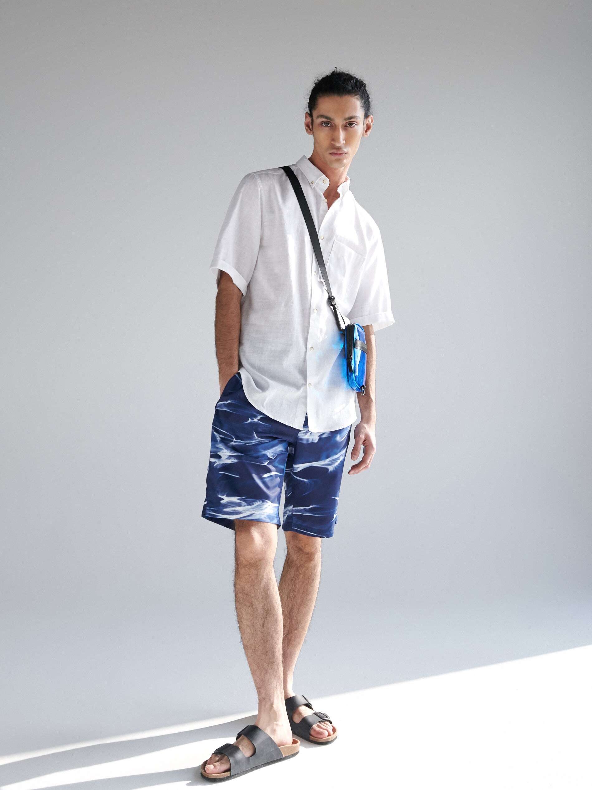 Chino šortky voľného strihu