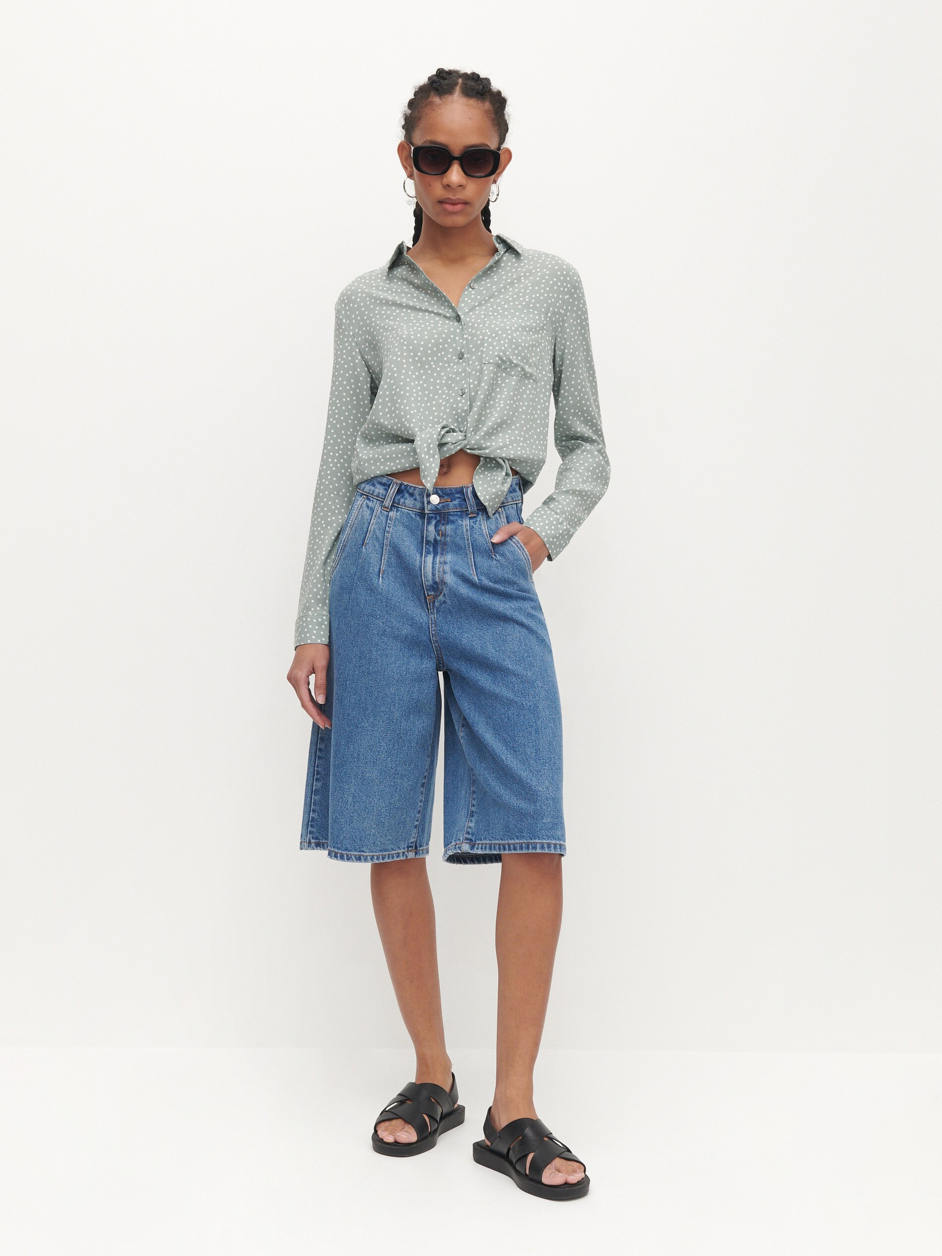 Vzorovaná košeľa z materiálu EcoVero™