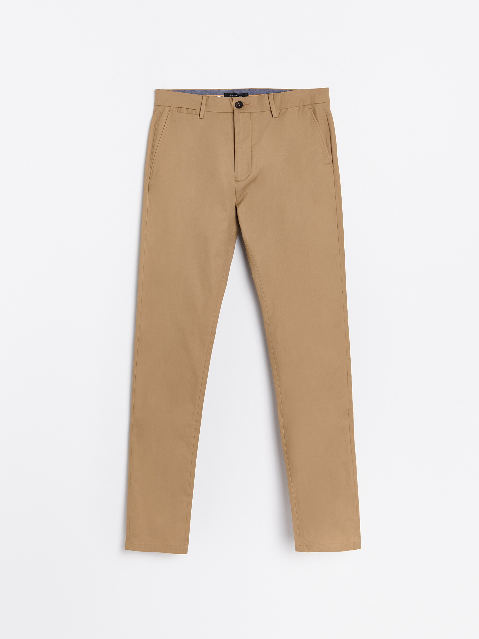 Bavlnené chino nohavice slim