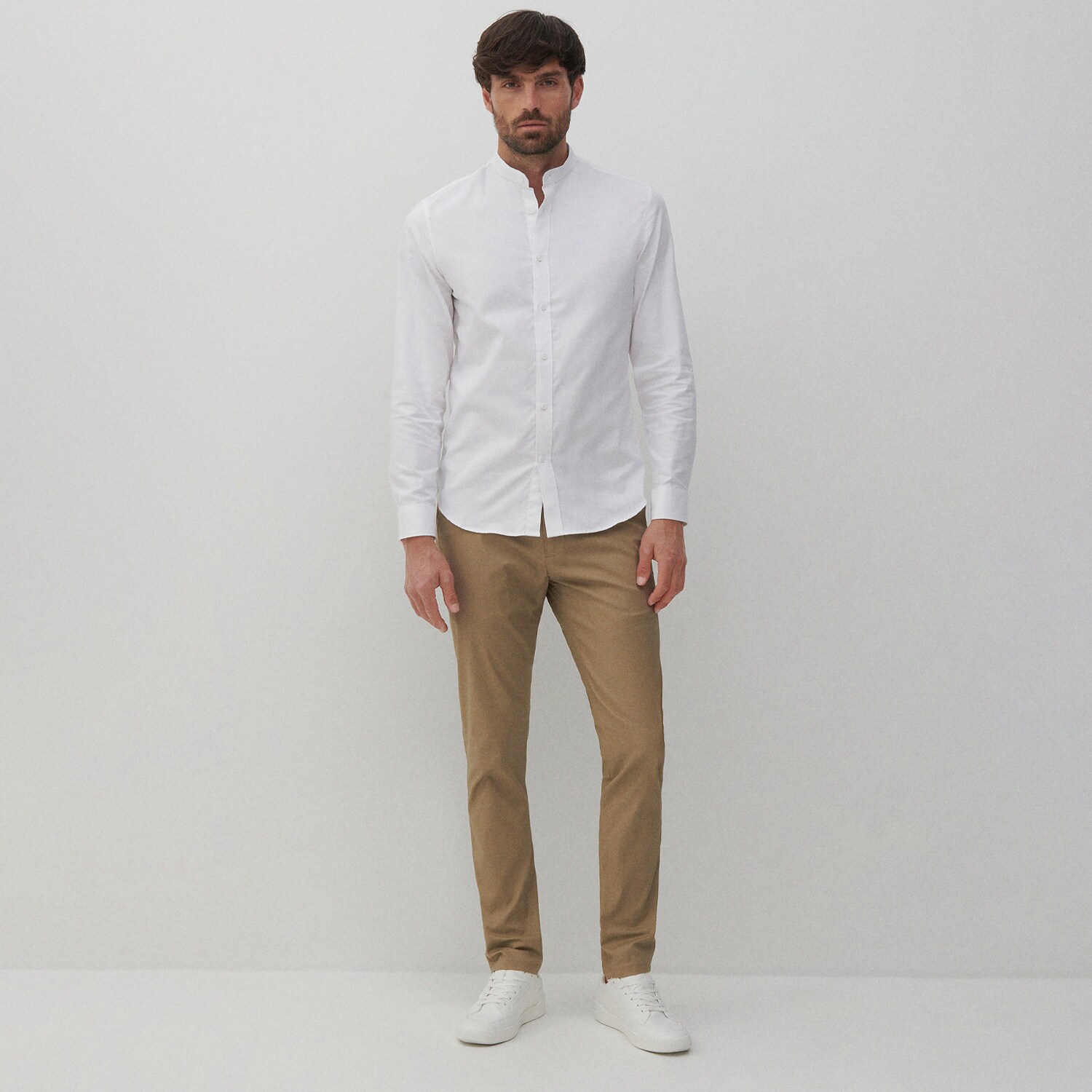 Bavlnené chino nohavice slim