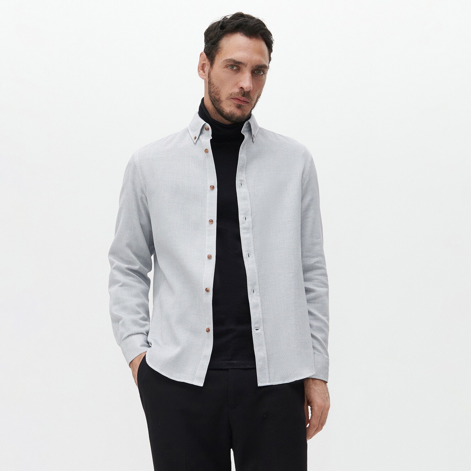 Bavlnená košeľa regular fit