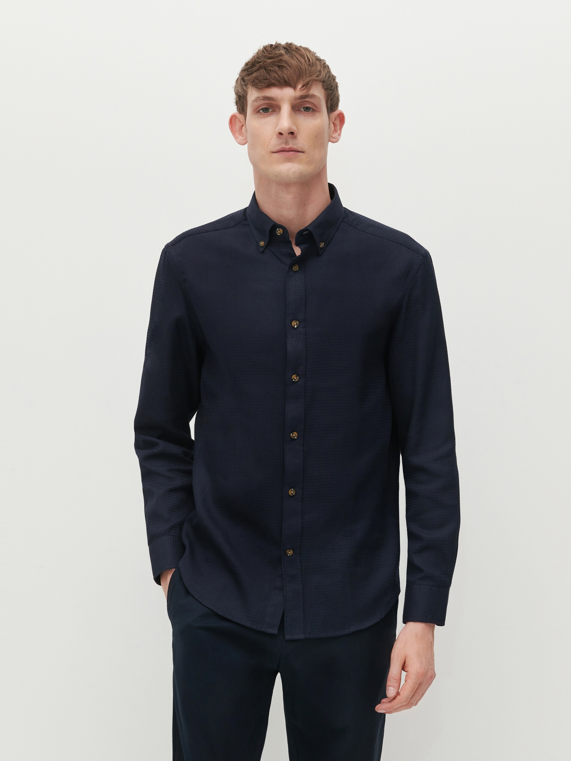 Bavlnená košeľa regular fit