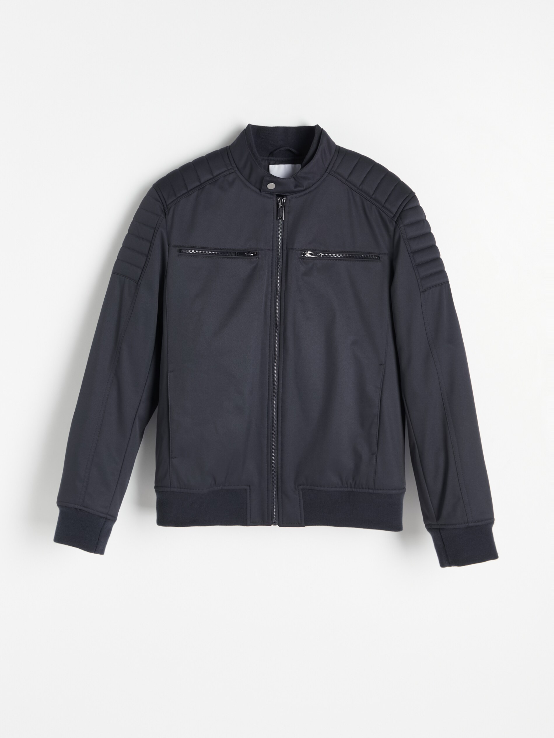 Motorkárska bunda so stojačikom