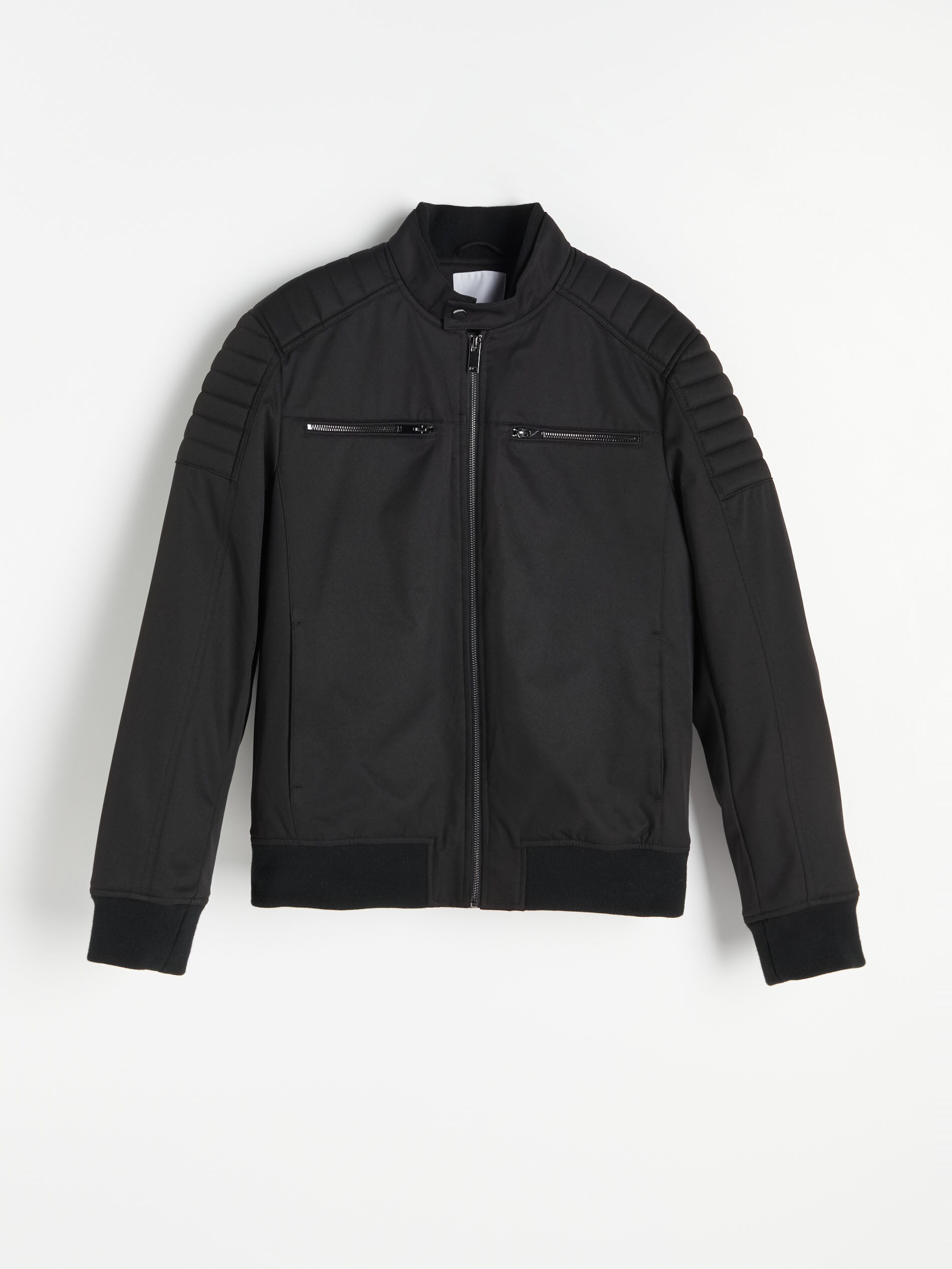 Motorkárska bunda so stojačikom