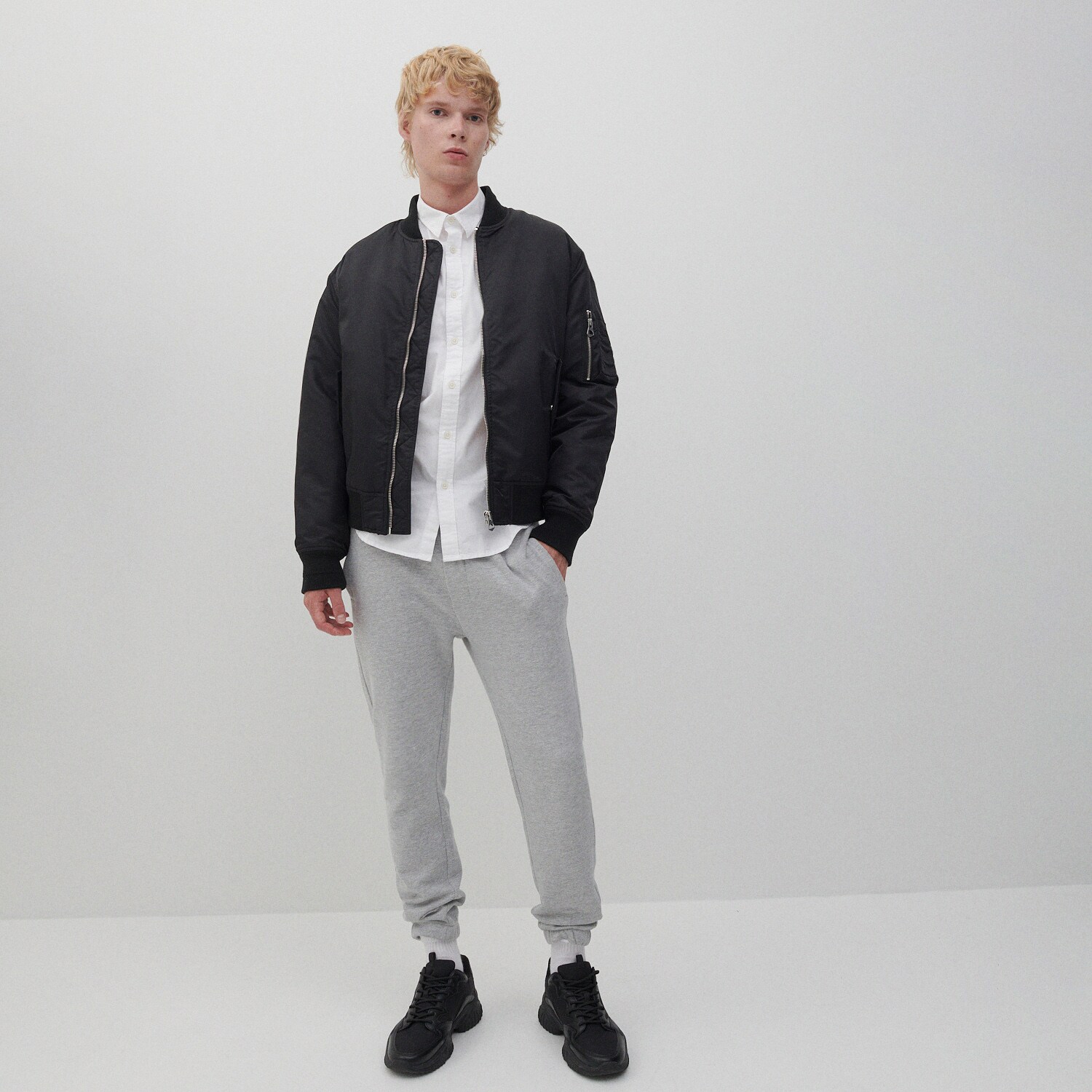 Zateplená bomber bunda