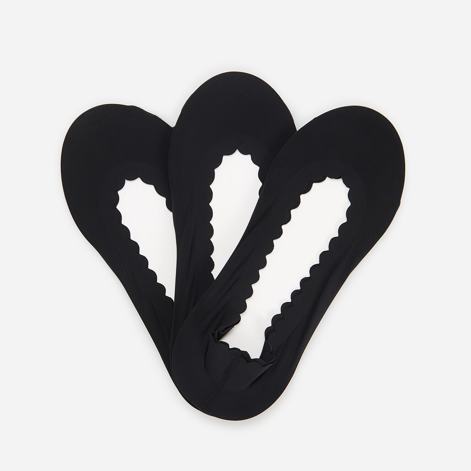 Súprava 3 párov neviditeľných ponožiek