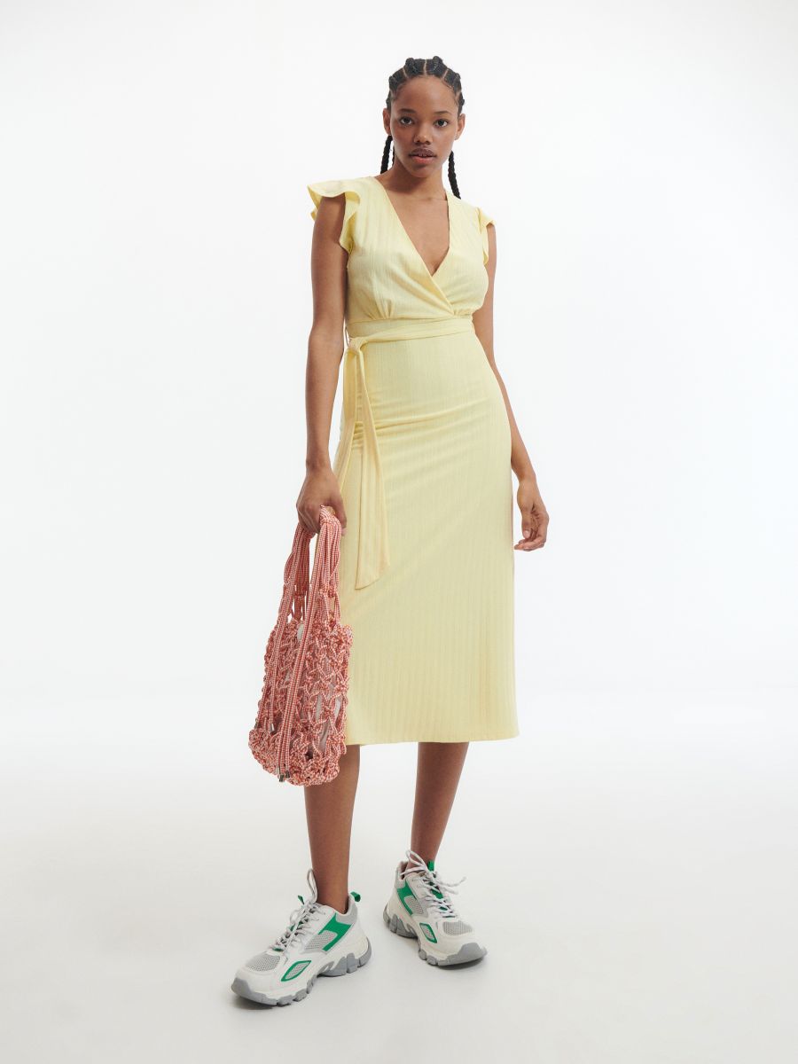 Buy online! Midi dress, RESERVED, 0559M-10X