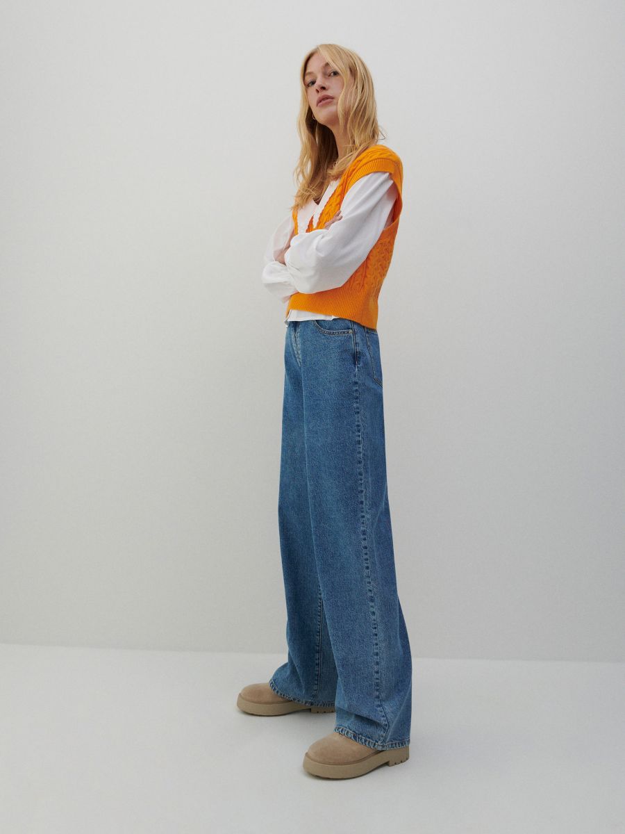 Organic cotton jeans - blue - 1477C-50J - RESERVED - 1