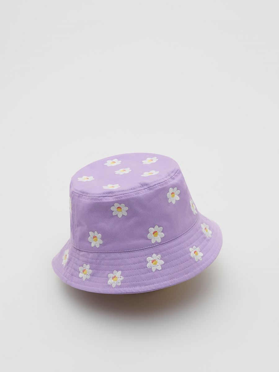 Bucket hat with daisy Clearance