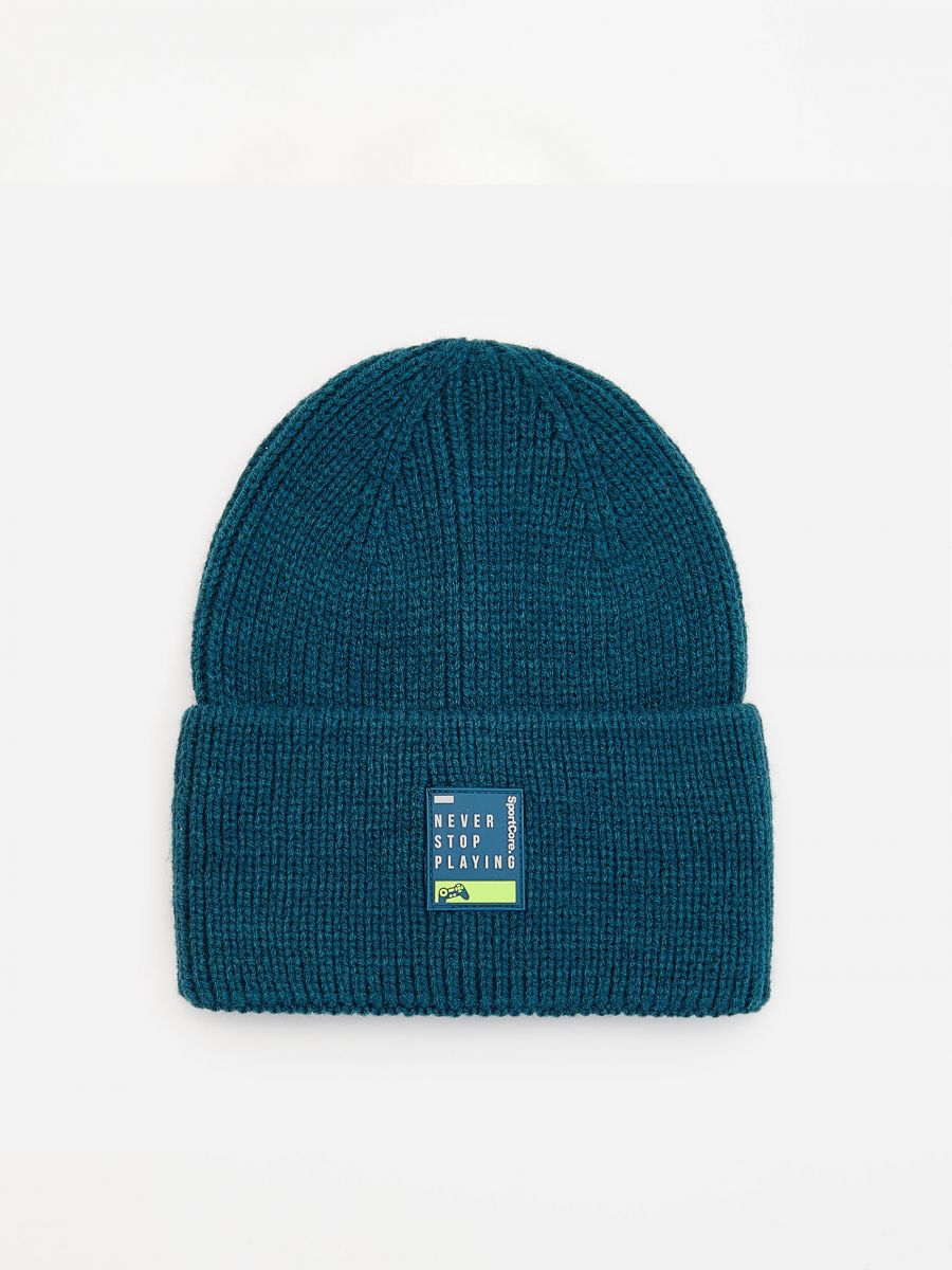 Rib knit beanie Clearance