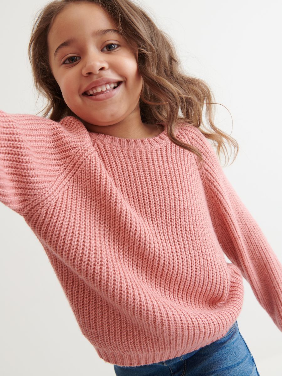 girls striped sweater