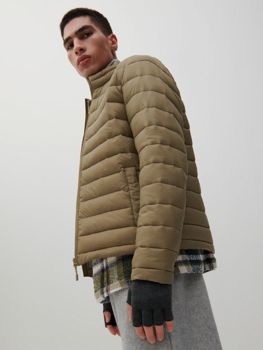 Quilted jacket beige Clearance