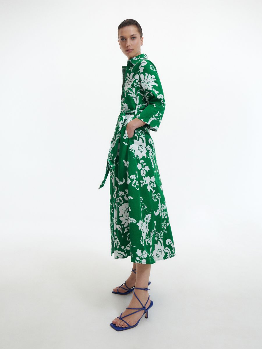 Buy online! Patterned maxi dress ...
