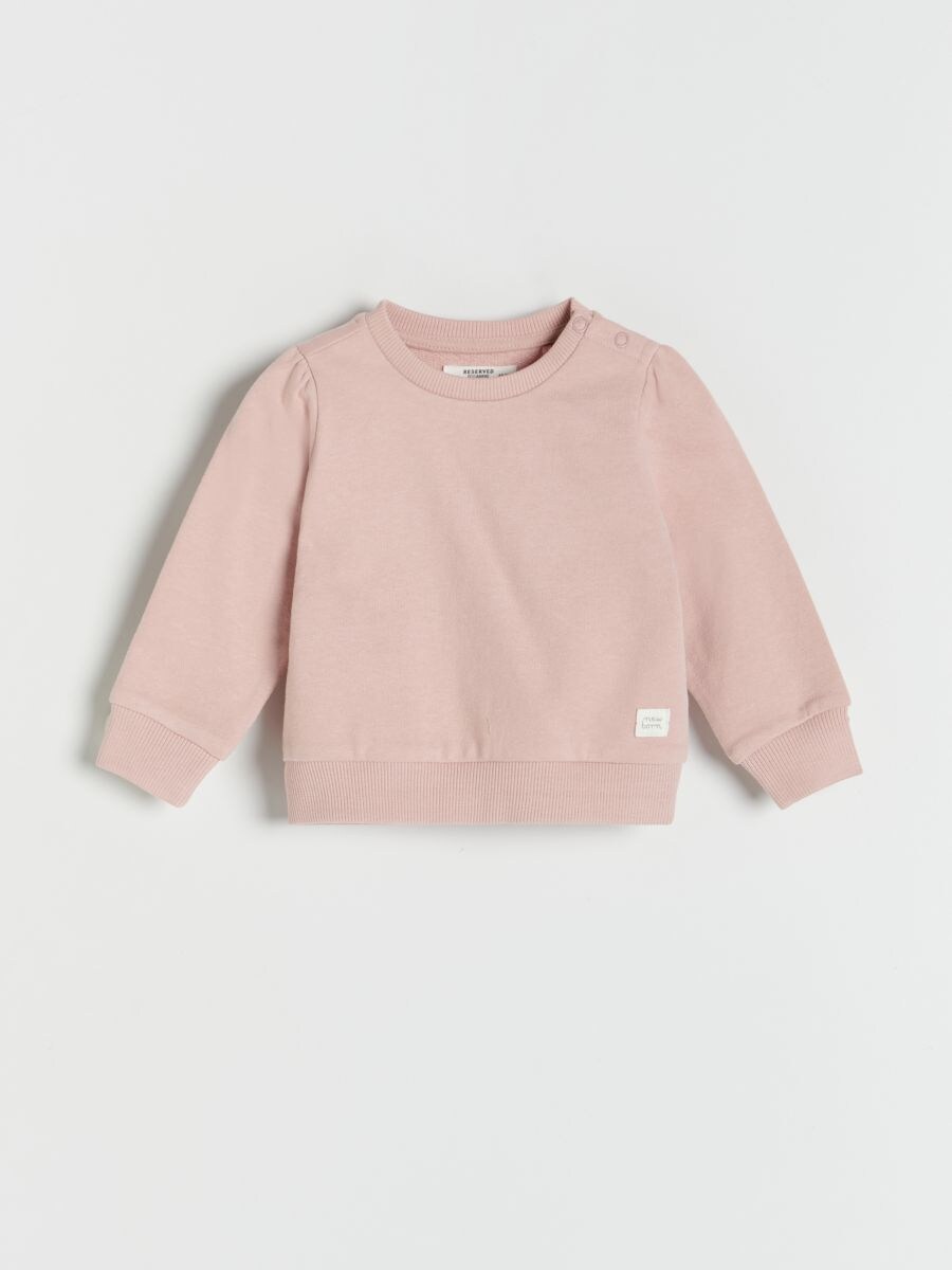 dusty rose sweatshirt