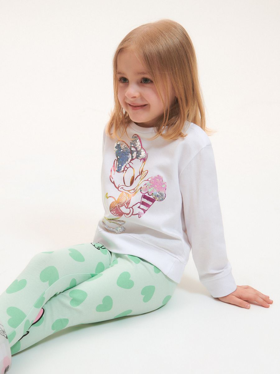 Hose Outfit Set Kleinkind Kinder Mädchen Mickey Nachtwäsche Pyjama T-shirt Top
