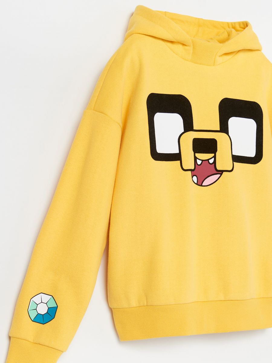 yellow hoodie reserved