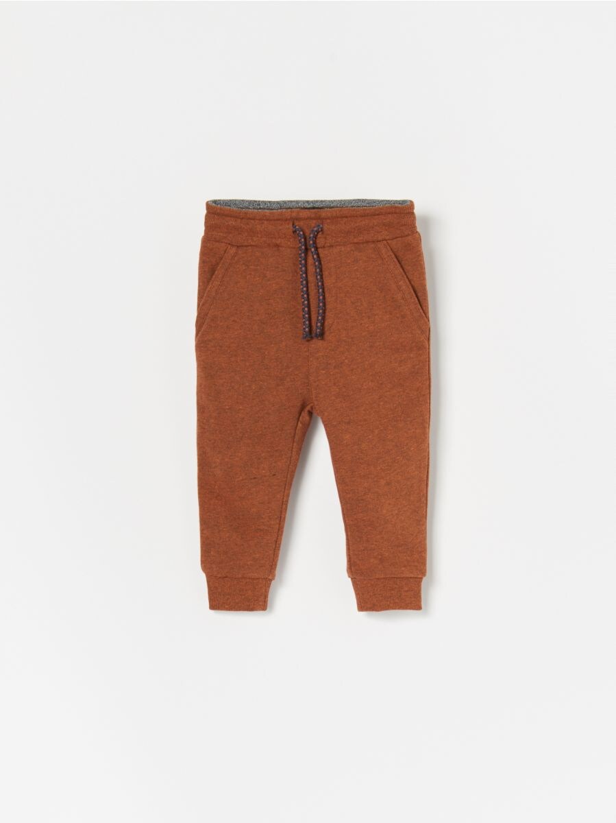 orange tracksuit bottoms