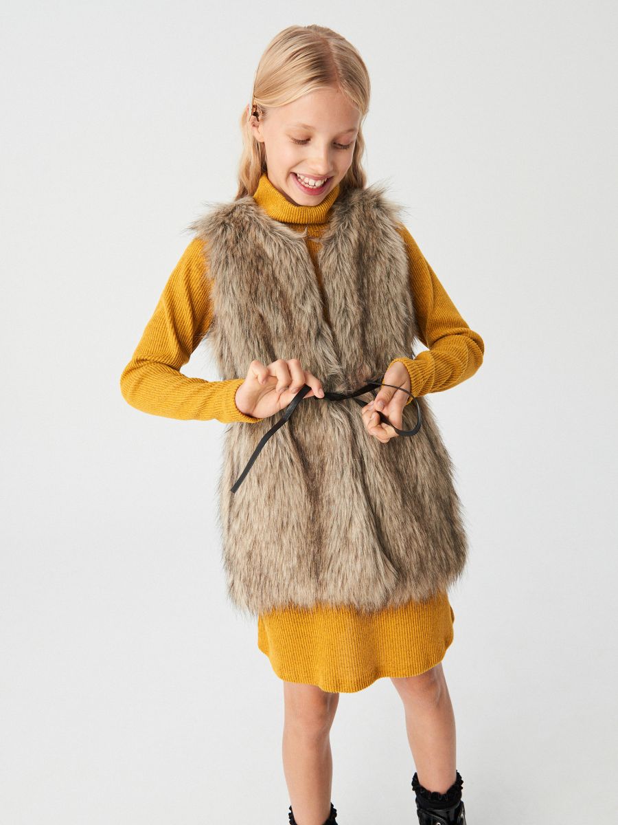 reserved faux fur