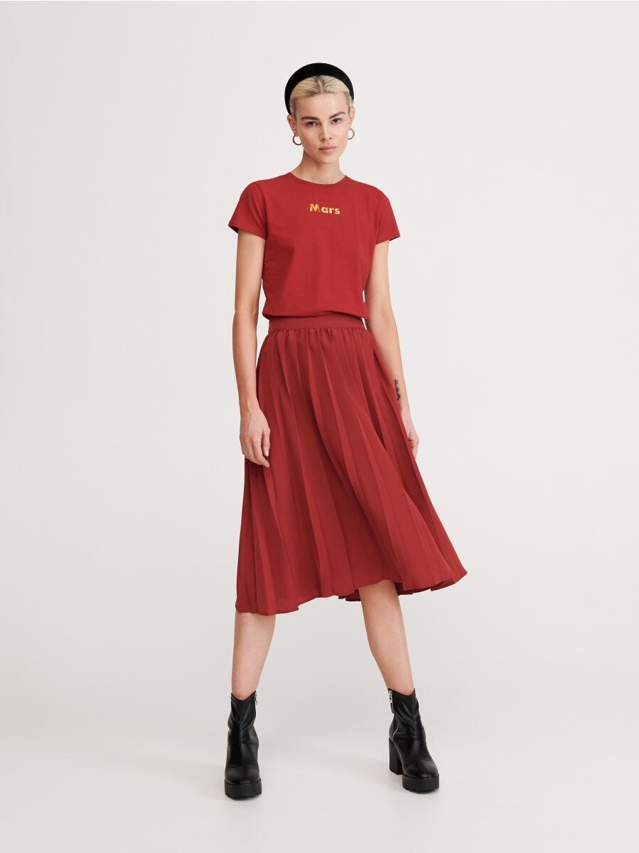 maroon skirt buy online