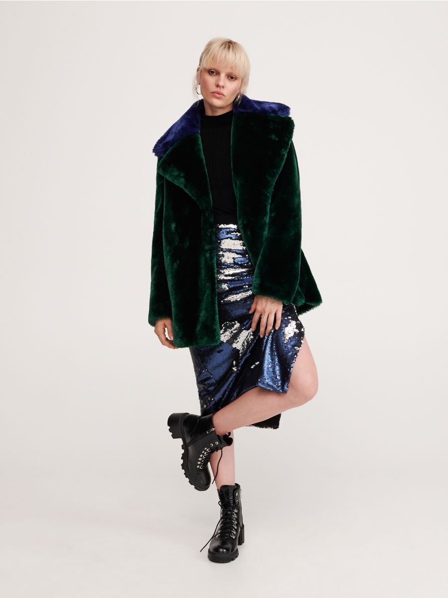 reserved faux fur
