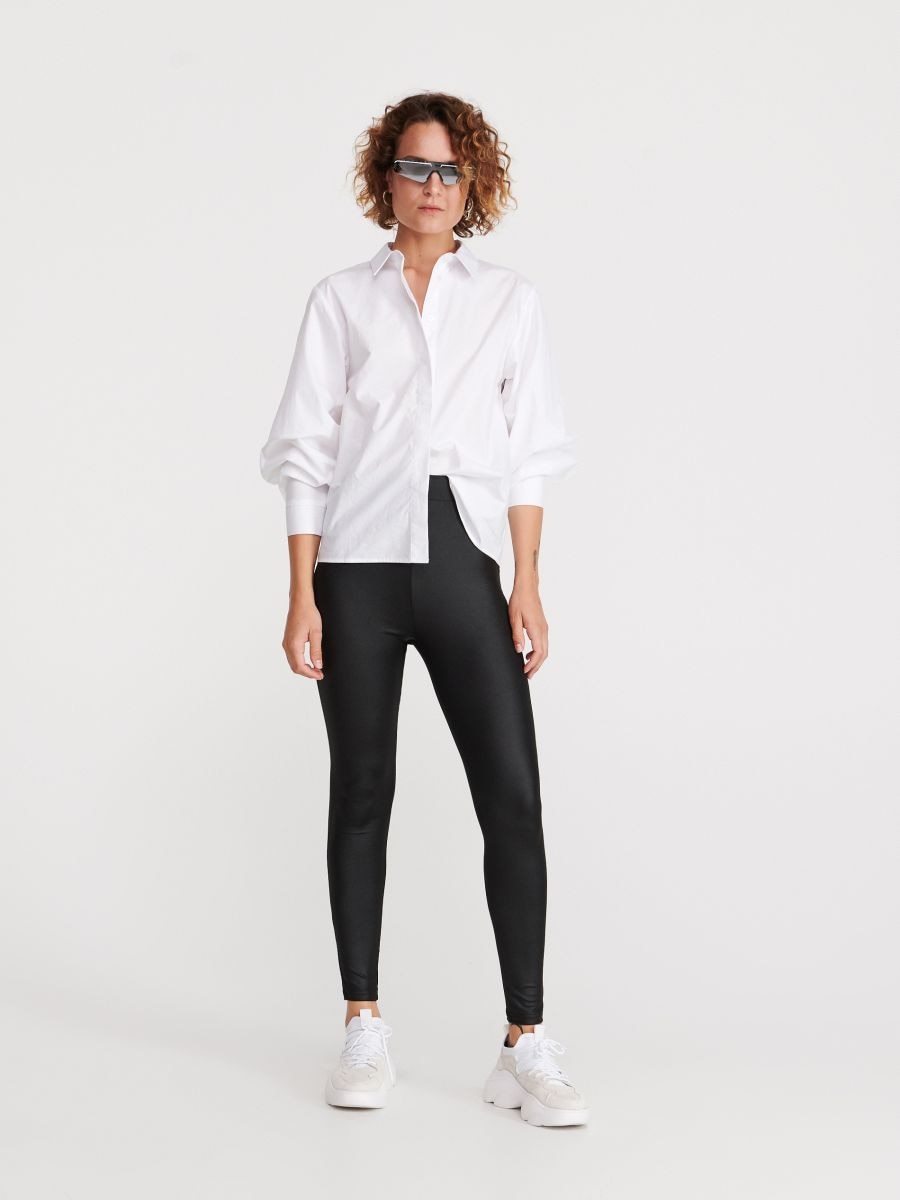 black dress jeggings