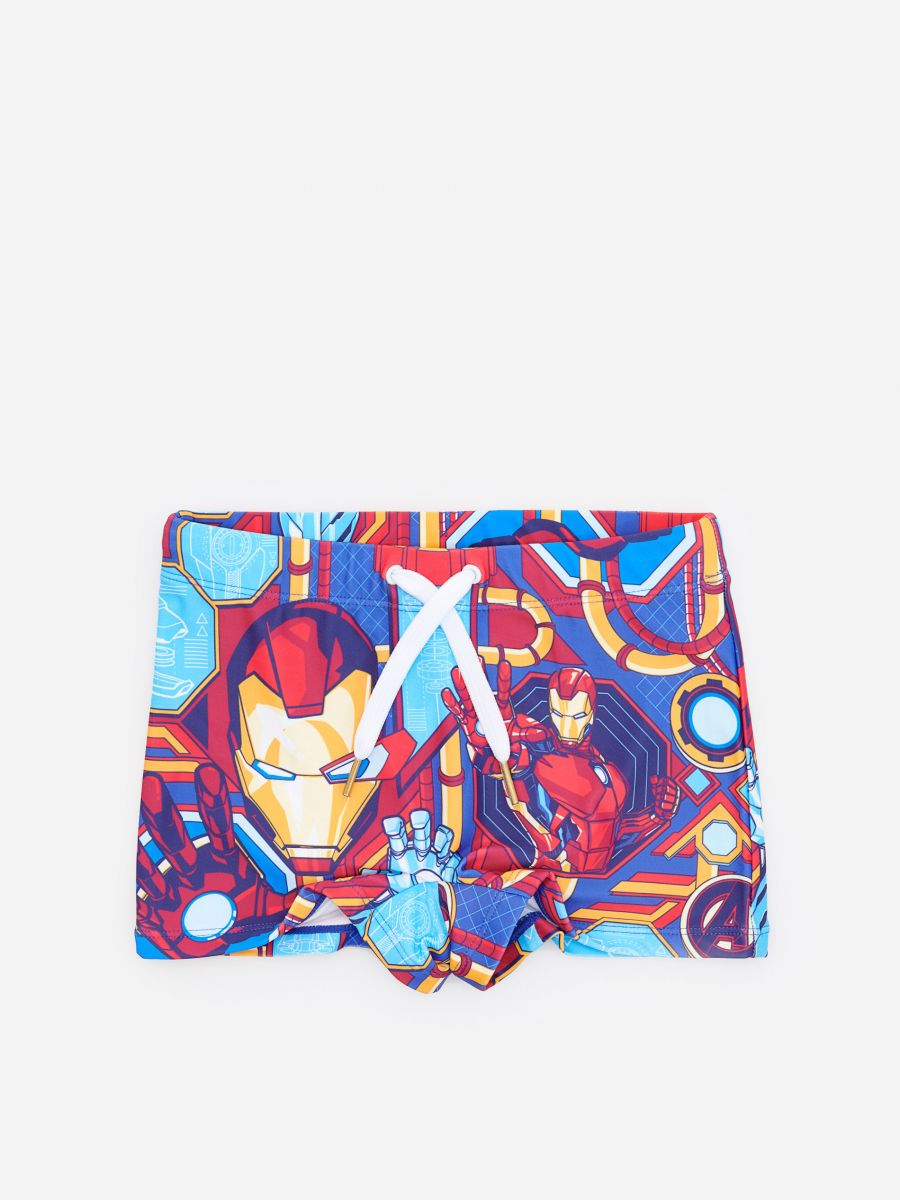 iron man swim trunks