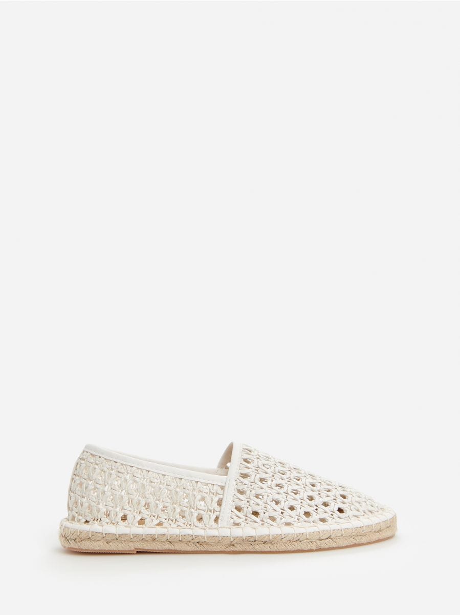 woven espadrilles
